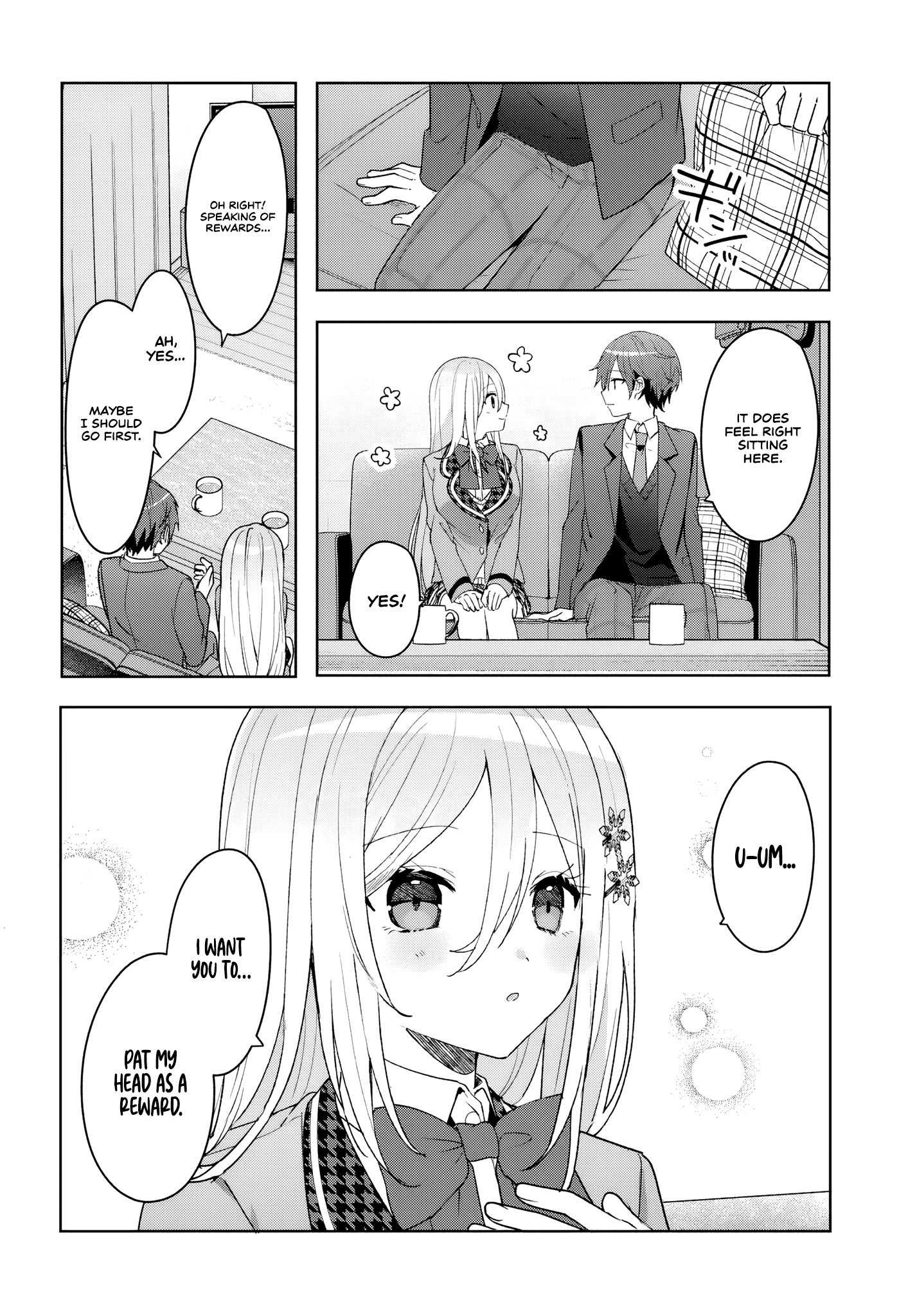 After Helping the 'Ice Princess' From Another School, I Decided to Start as a Friend