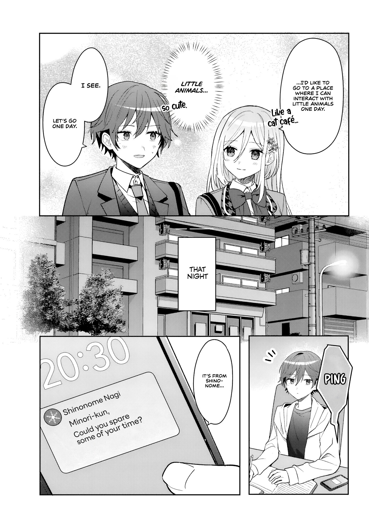 After Helping the 'Ice Princess' From Another School, I Decided to Start as a Friend