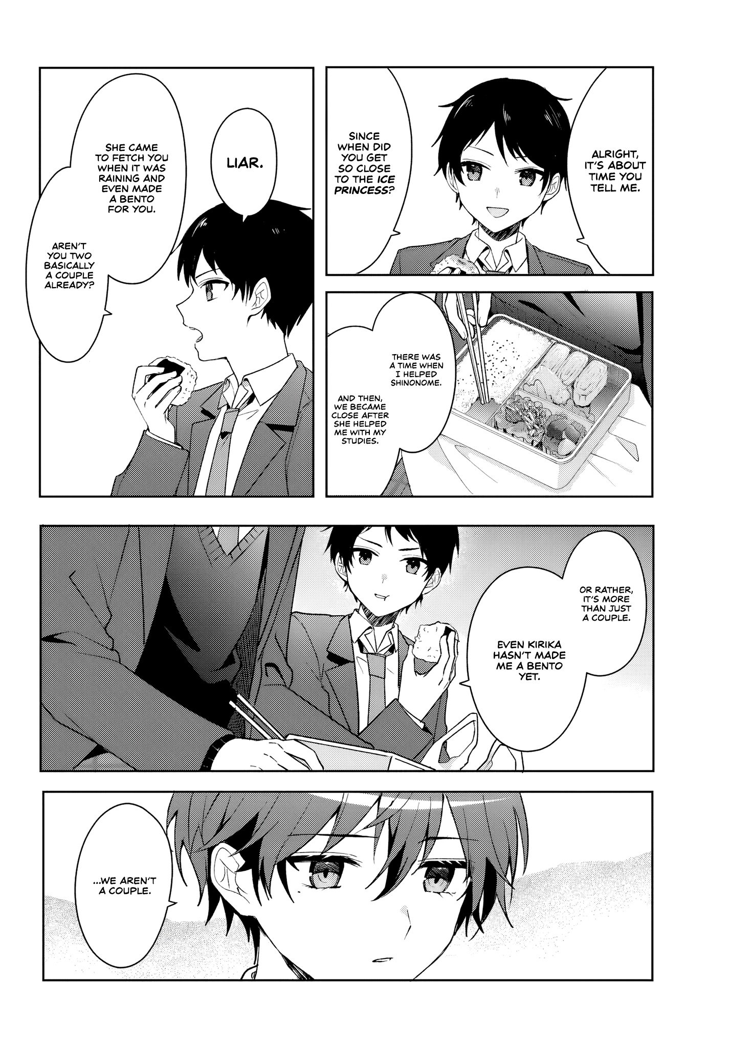After Helping the 'Ice Princess' From Another School, I Decided to Start as a Friend