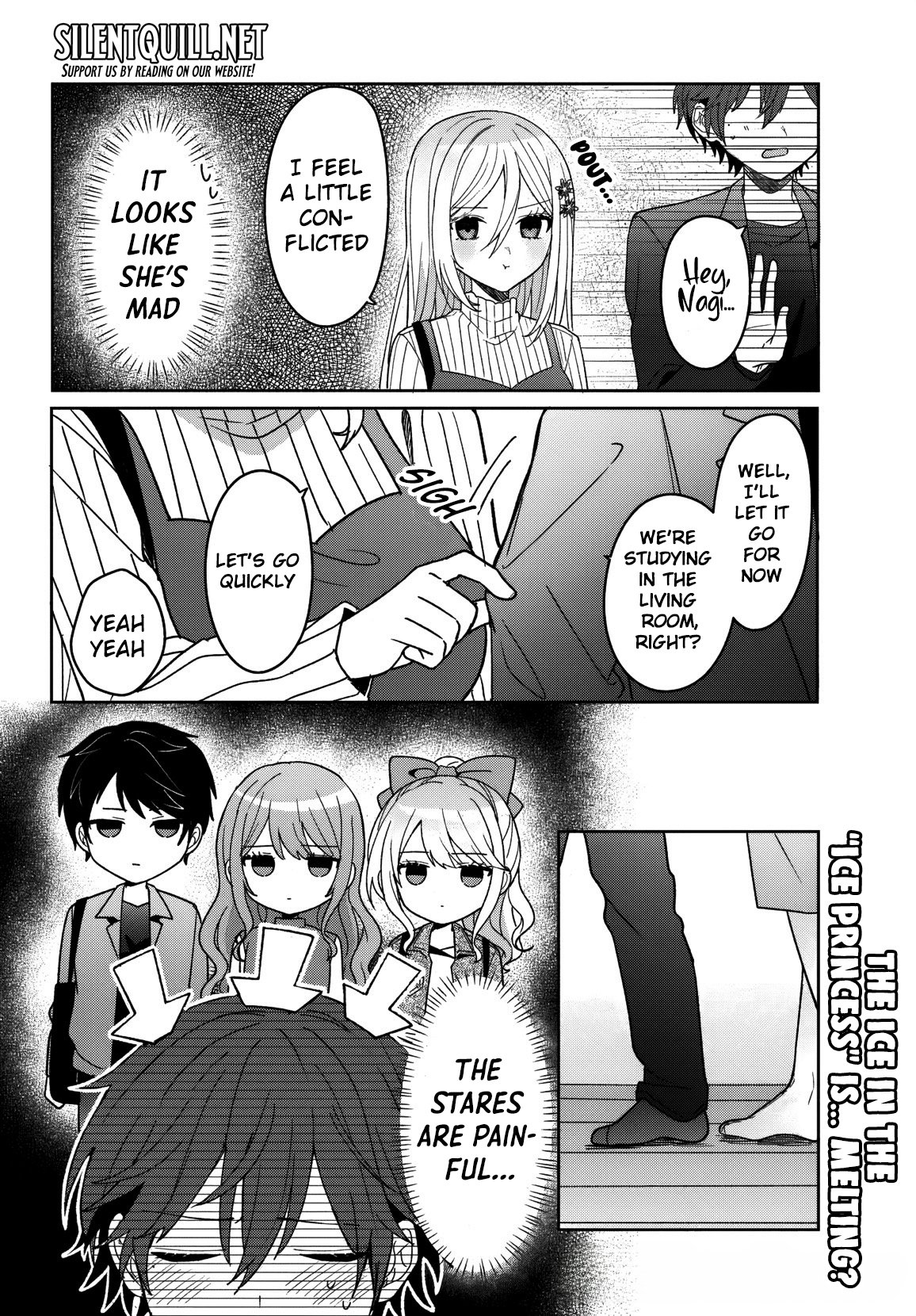 After Helping the 'Ice Princess' From Another School, I Decided to Start as a Friend