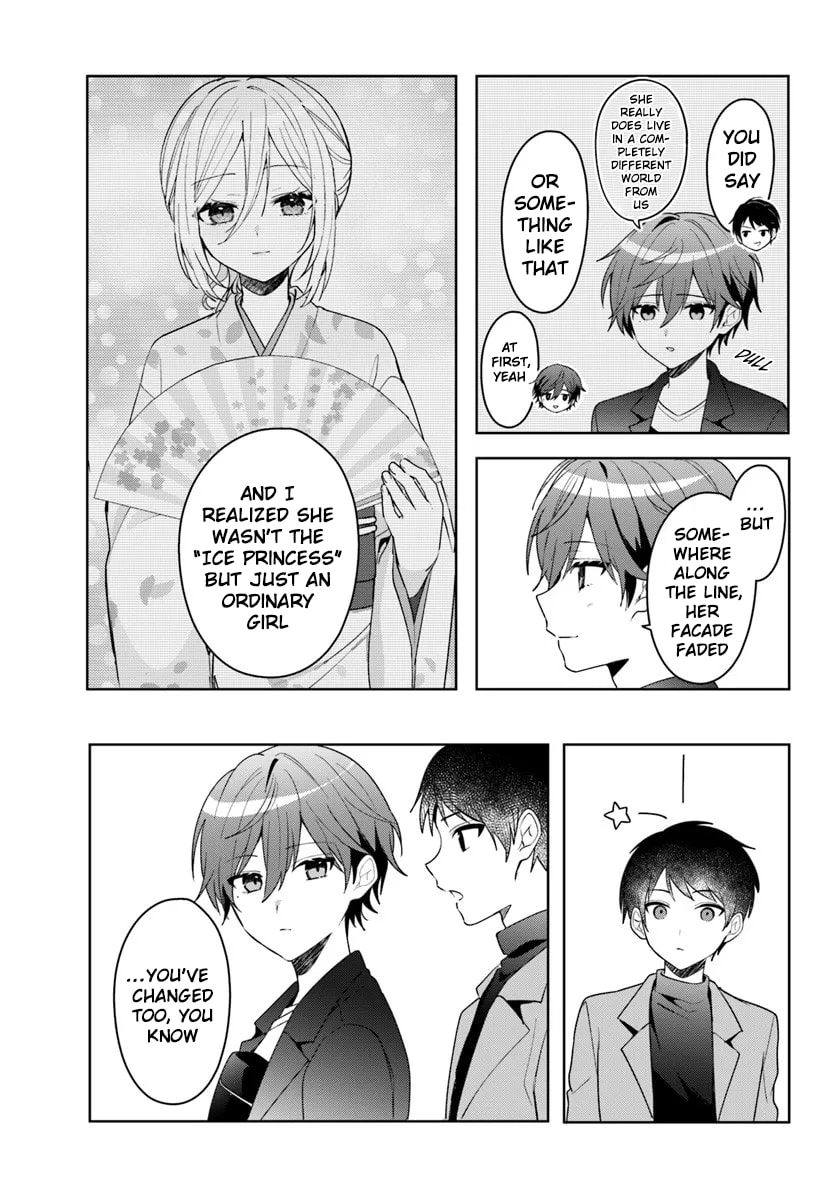 After Helping the 'Ice Princess' From Another School, I Decided to Start as a Friend