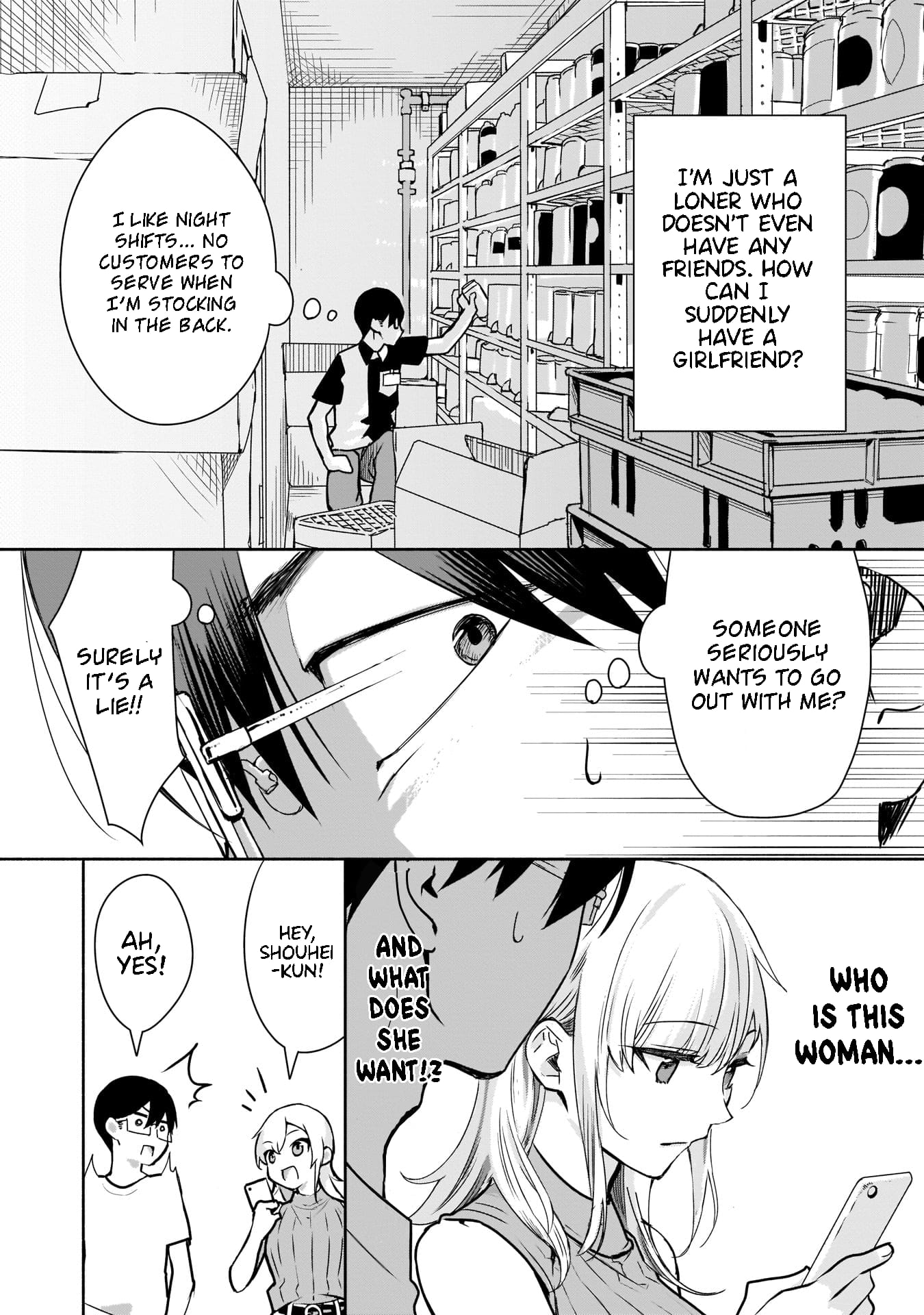 Bocchi no Boku ni Kyousei Kanojo ga Yattekita