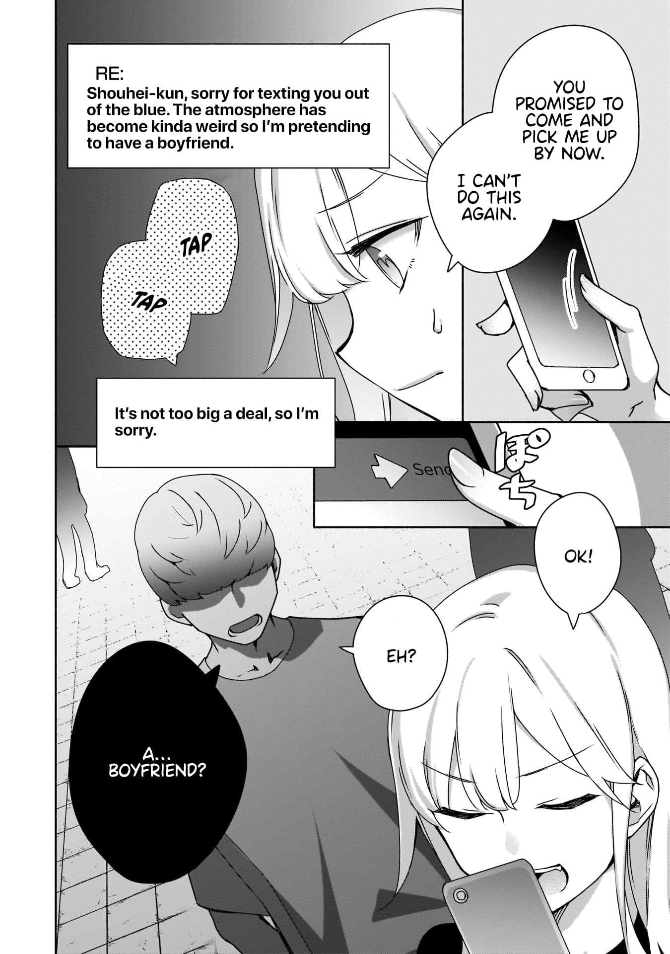 Bocchi no Boku ni Kyousei Kanojo ga Yattekita
