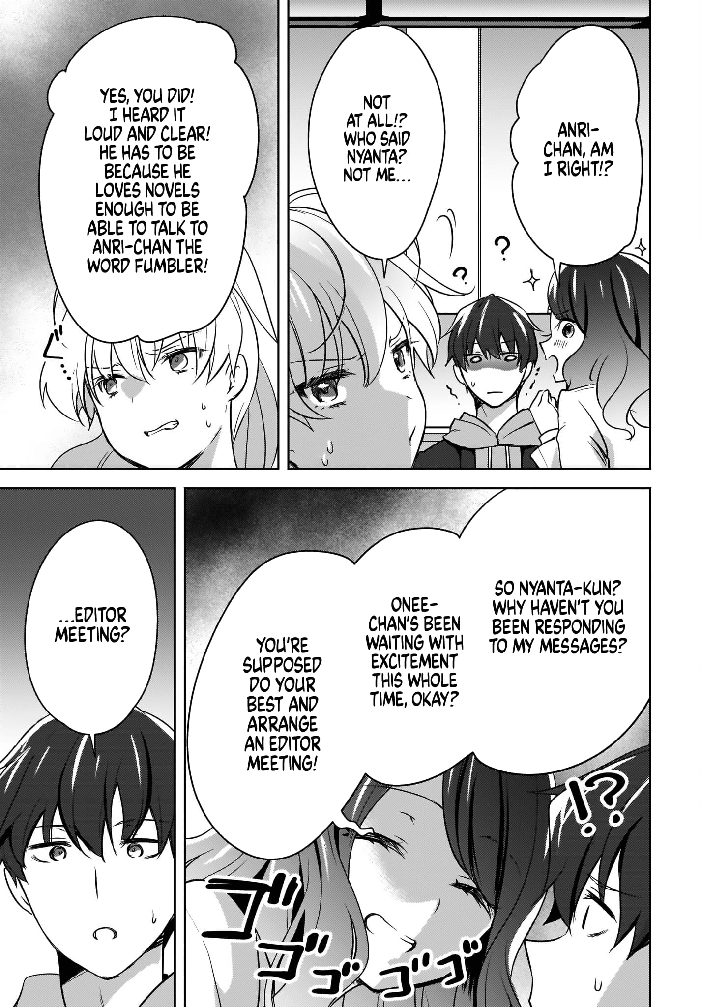 Nyanta and Pomeko – Even if You Say You Believe Me Now, It’s Too Late.