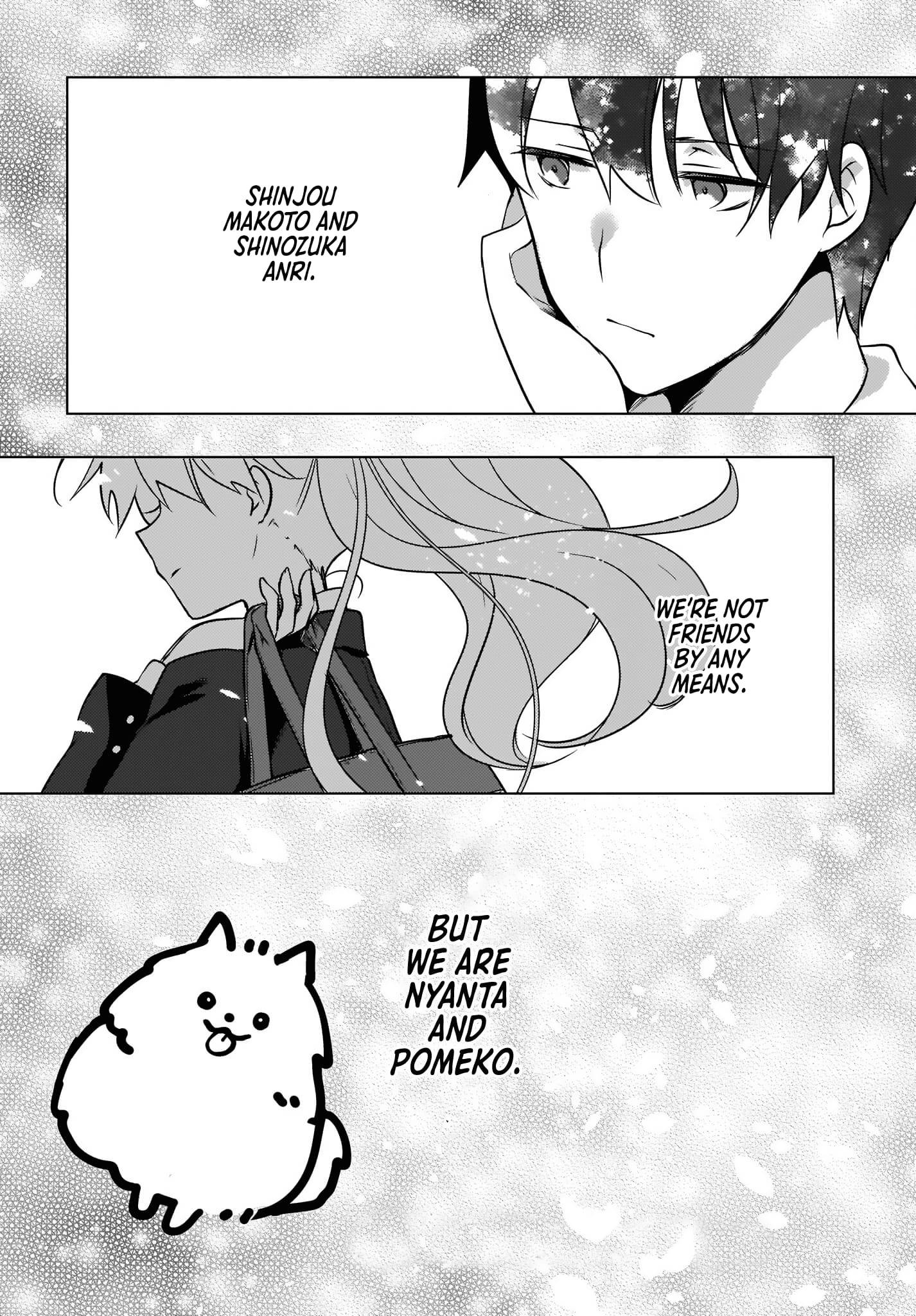 Nyanta and Pomeko – Even if You Say You Believe Me Now, It’s Too Late.