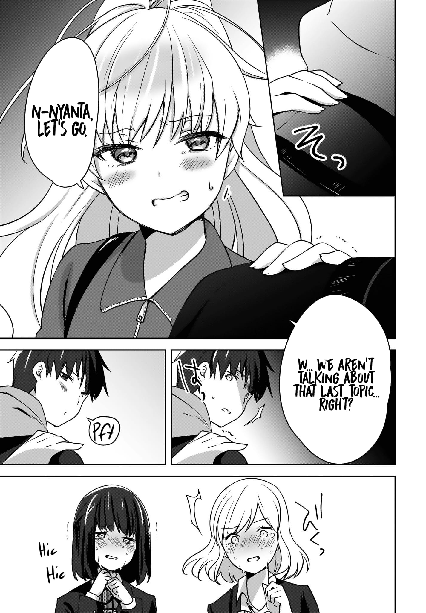 Nyanta and Pomeko – Even if You Say You Believe Me Now, It’s Too Late.