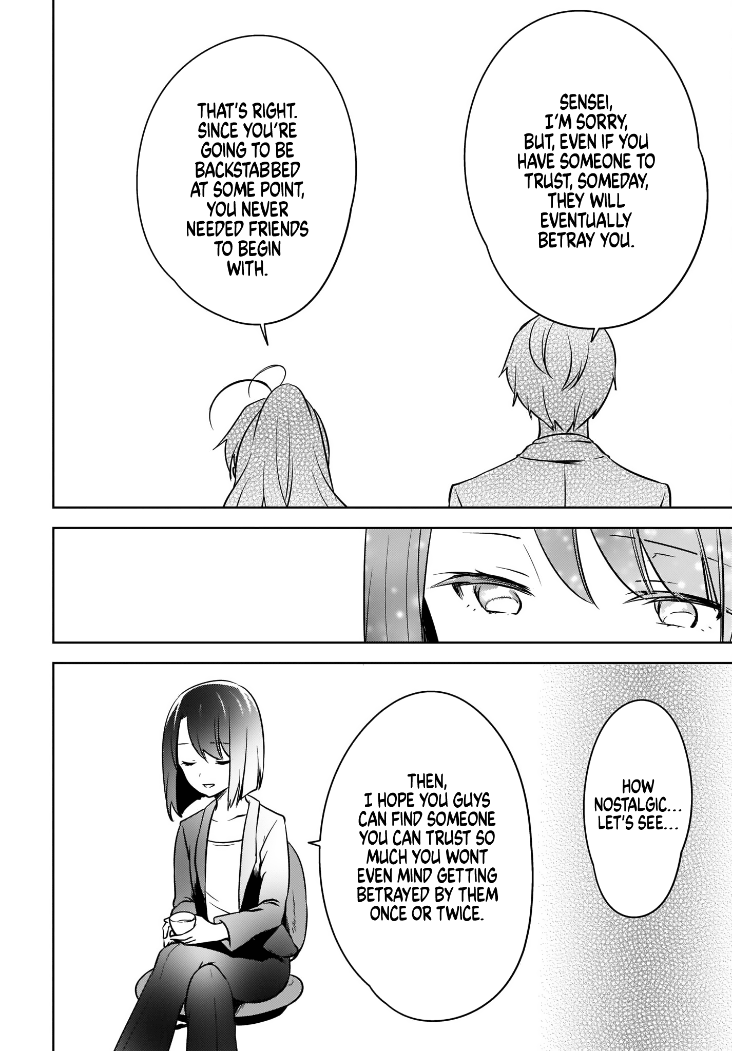 Nyanta and Pomeko – Even if You Say You Believe Me Now, It’s Too Late.