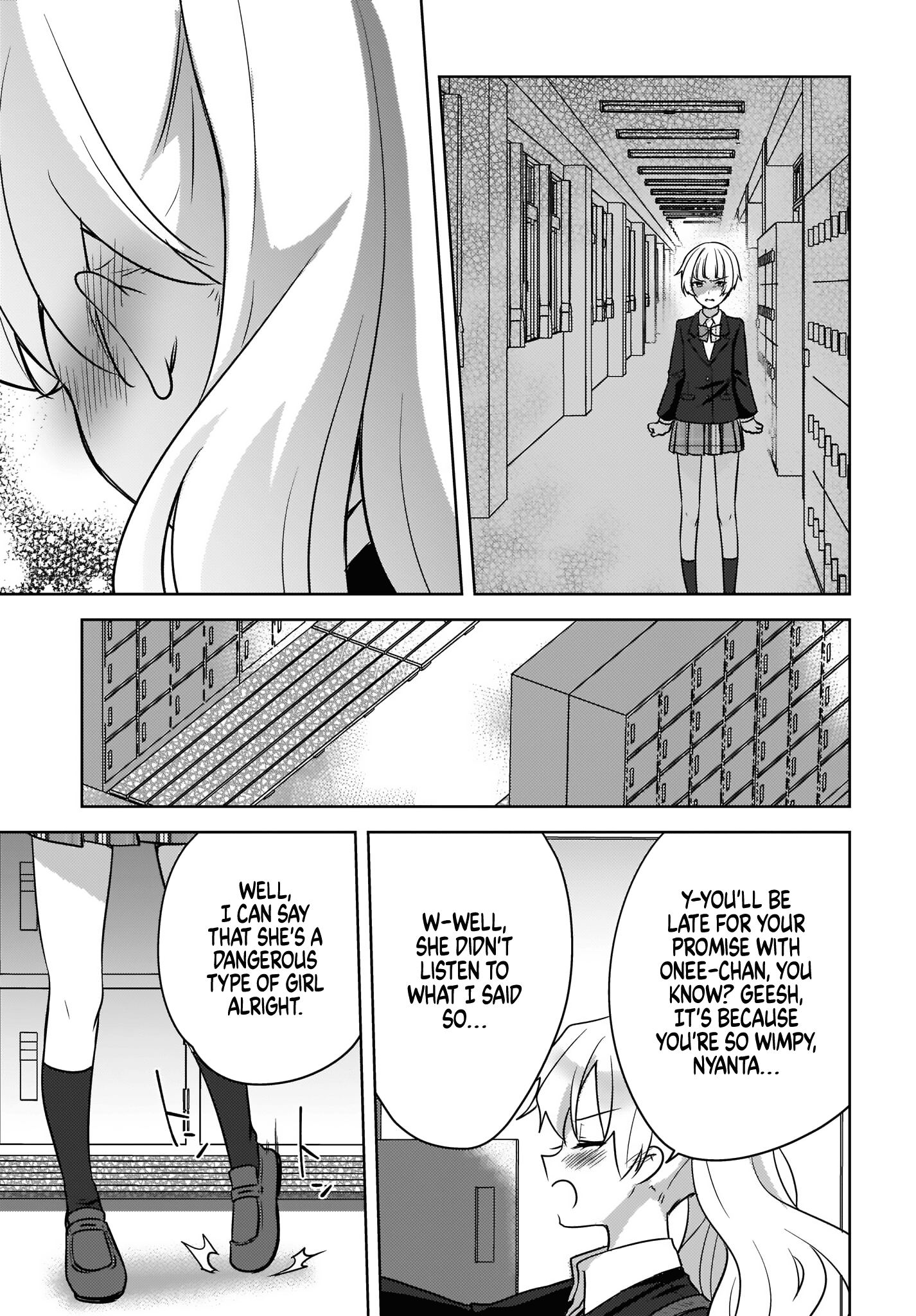 Nyanta and Pomeko – Even if You Say You Believe Me Now, It’s Too Late.