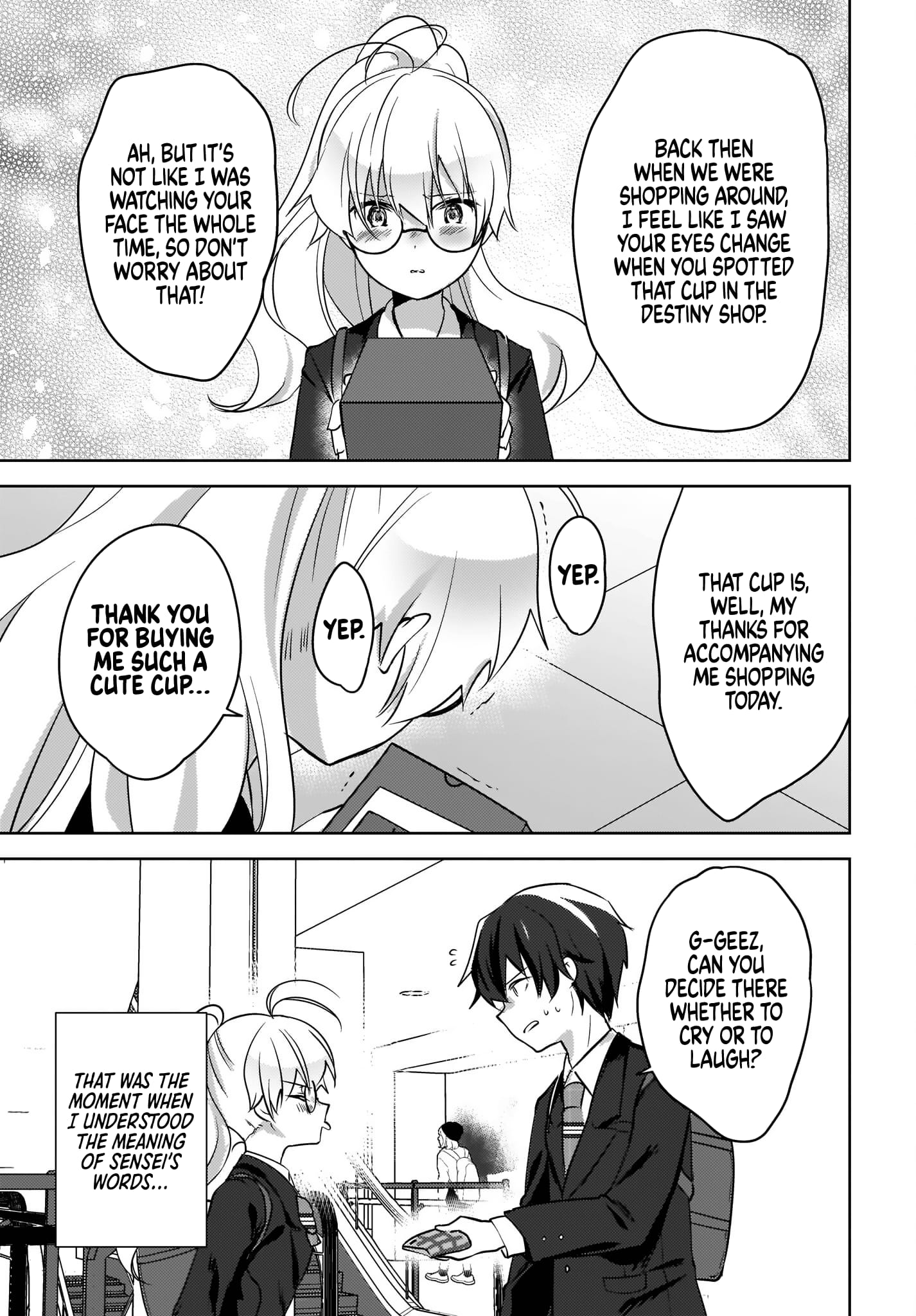 Nyanta and Pomeko – Even if You Say You Believe Me Now, It’s Too Late.