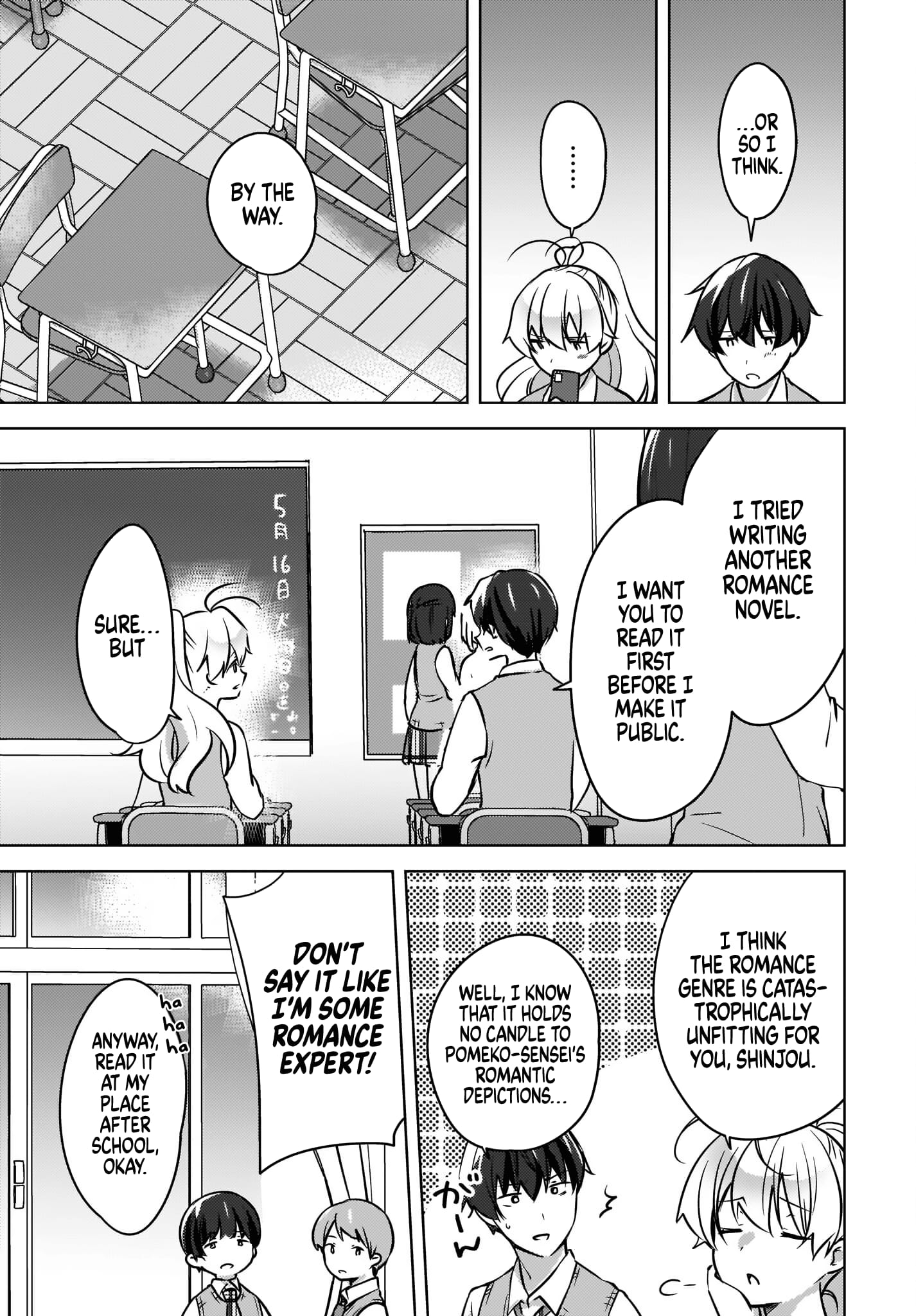 Nyanta and Pomeko – Even if You Say You Believe Me Now, It’s Too Late.