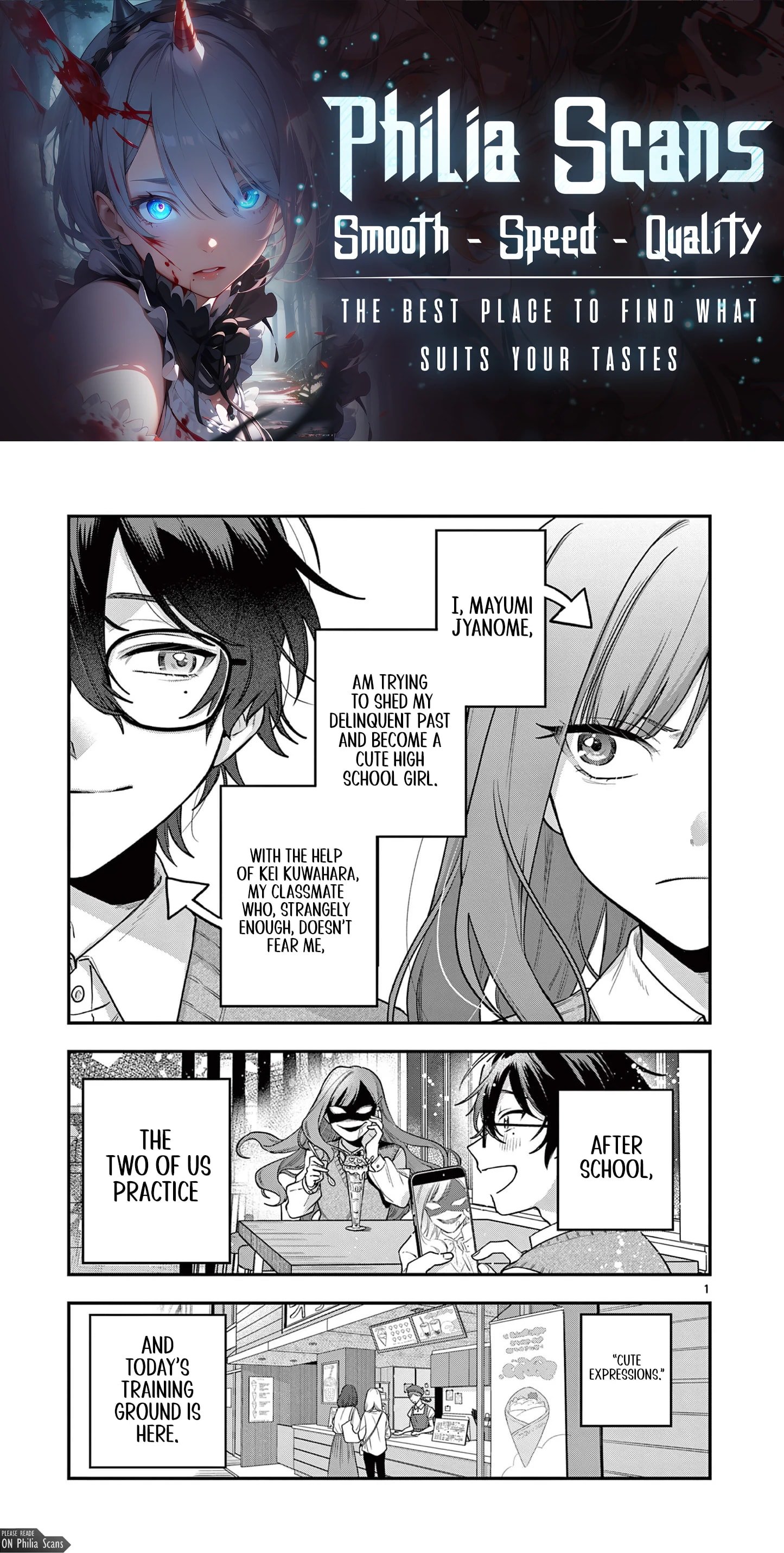 Jyanome-san Wants to Smile!