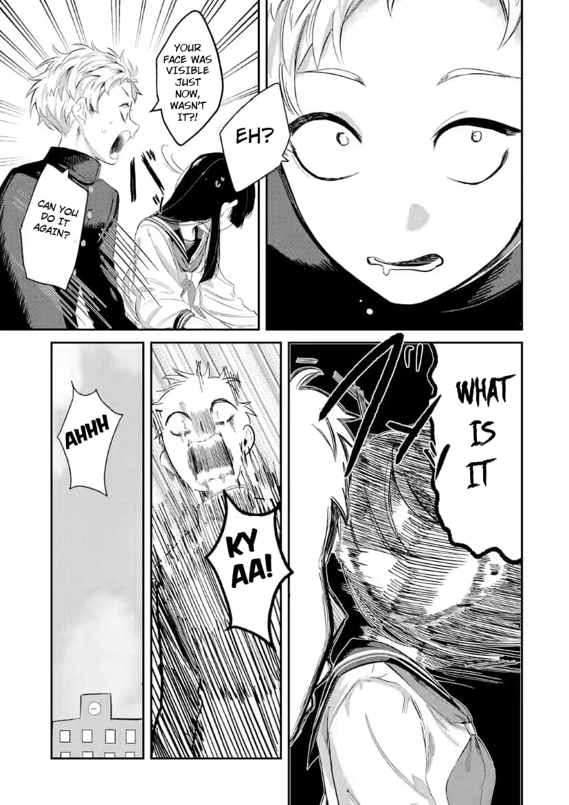 My Seatmate Wakao-san's Face Is Almost Visible but It's Not