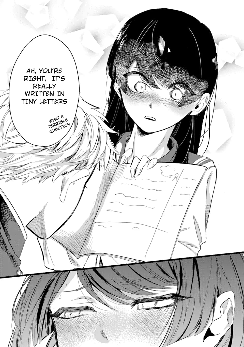 My Seatmate Wakao-san's Face Is Almost Visible but It's Not