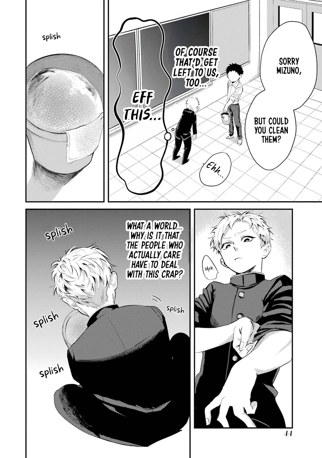 My Seatmate Wakao-san's Face Is Almost Visible but It's Not
