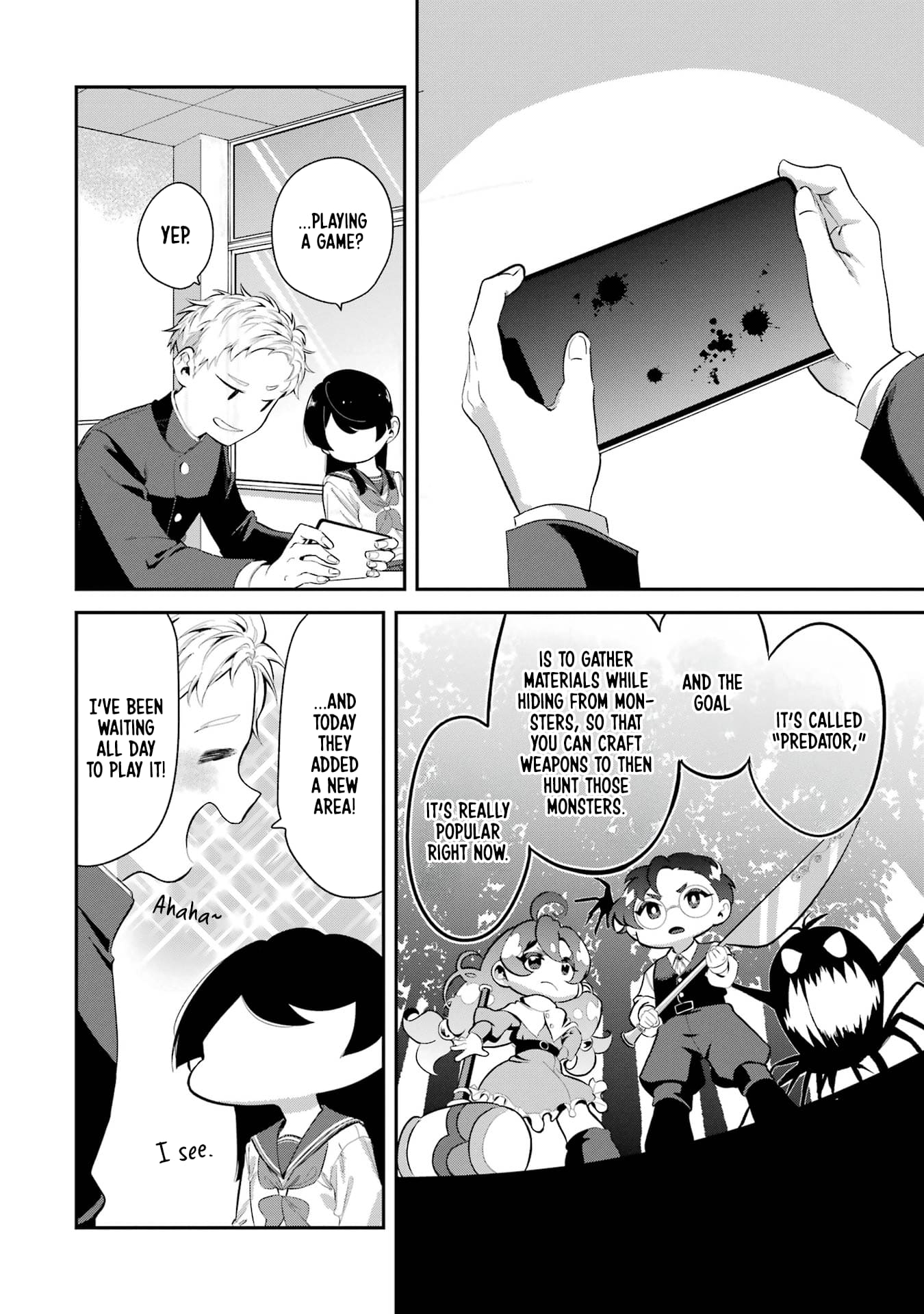 My Seatmate Wakao-san's Face Is Almost Visible but It's Not