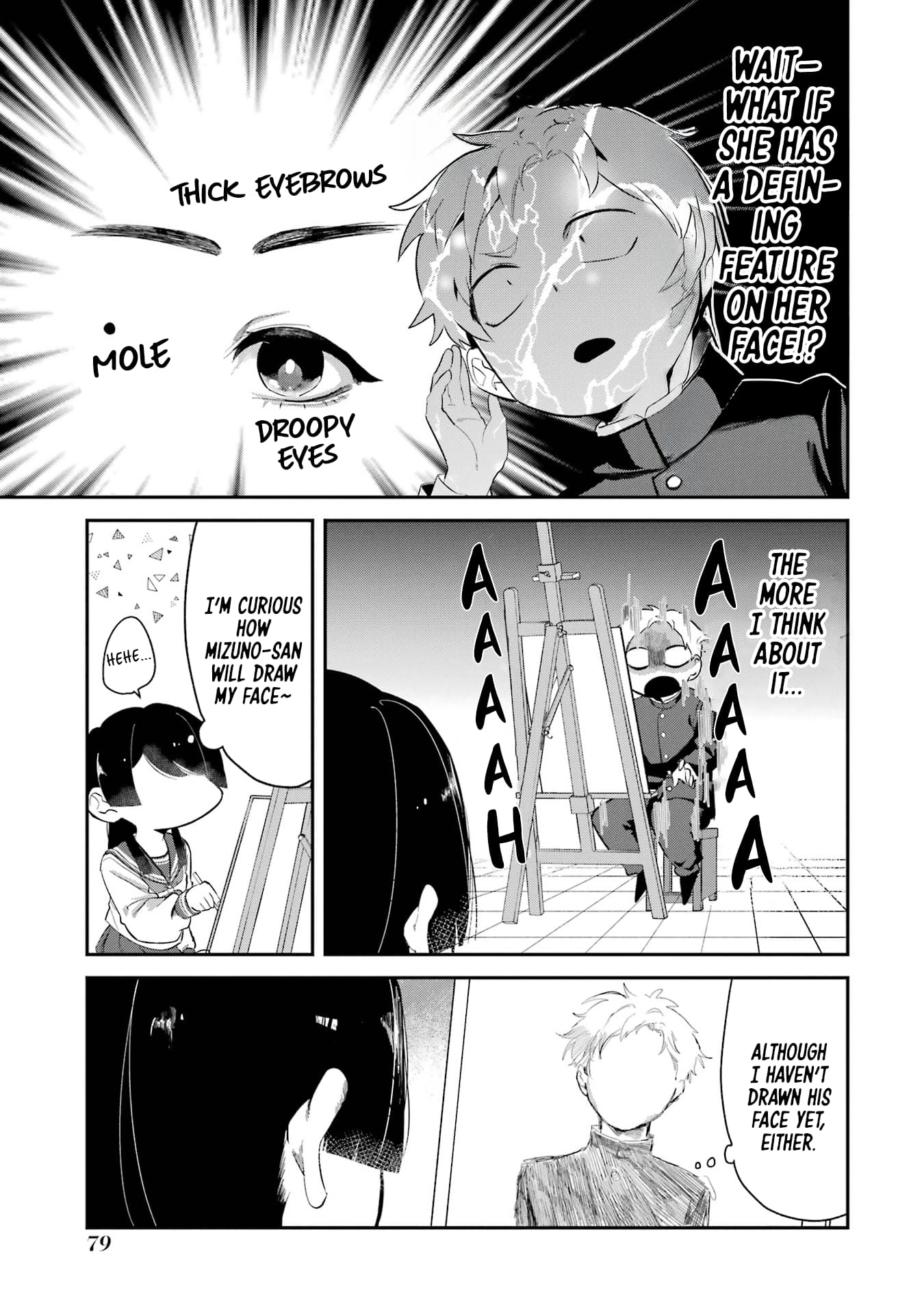 My Seatmate Wakao-san's Face Is Almost Visible but It's Not