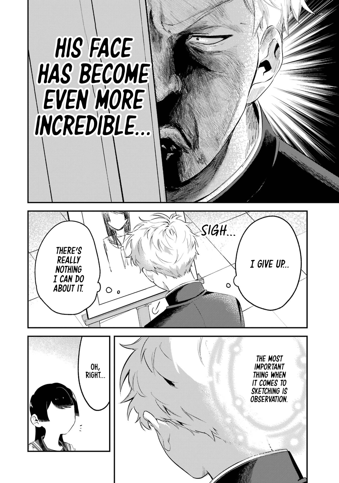 My Seatmate Wakao-san's Face Is Almost Visible but It's Not