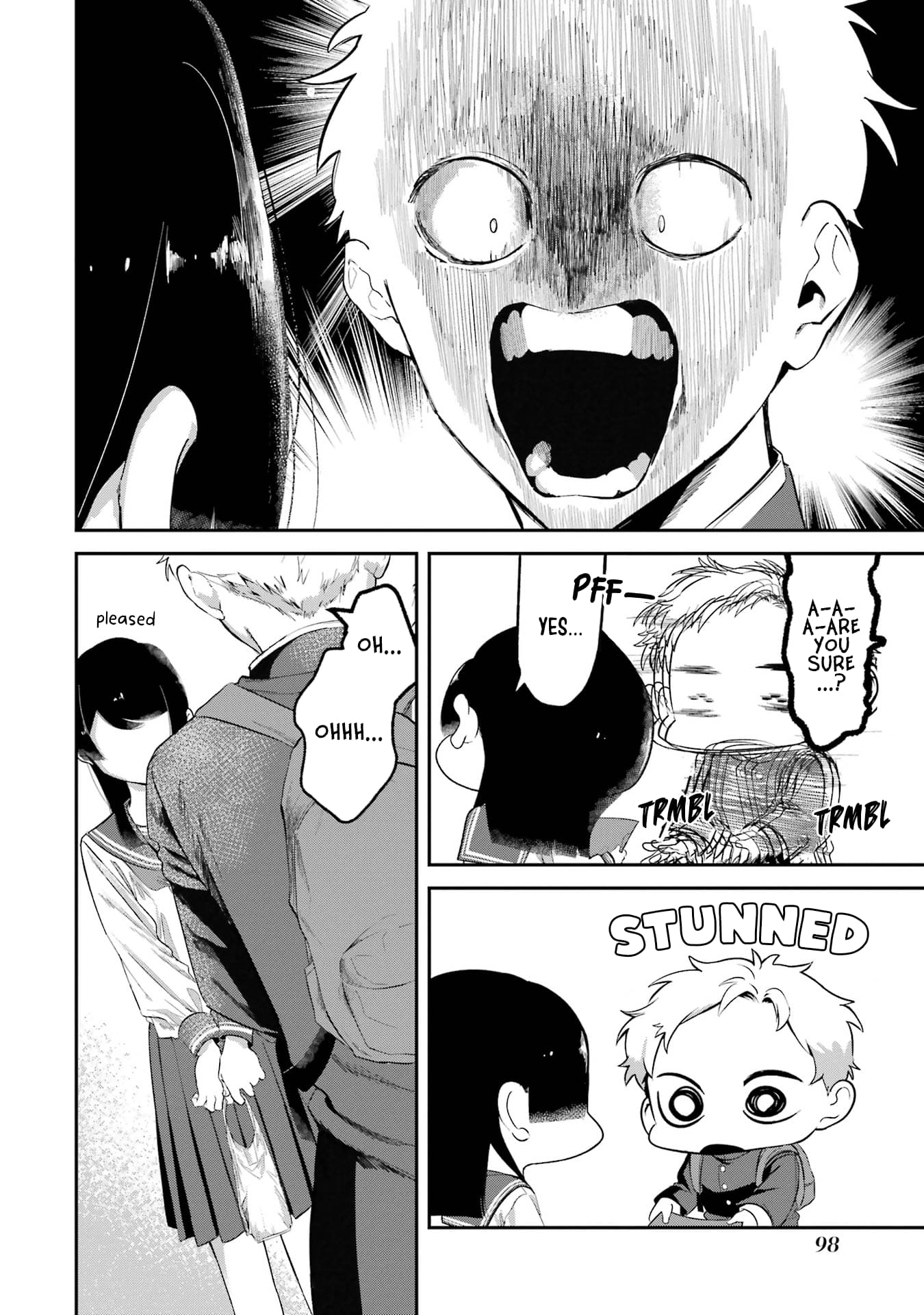 My Seatmate Wakao-san's Face Is Almost Visible but It's Not
