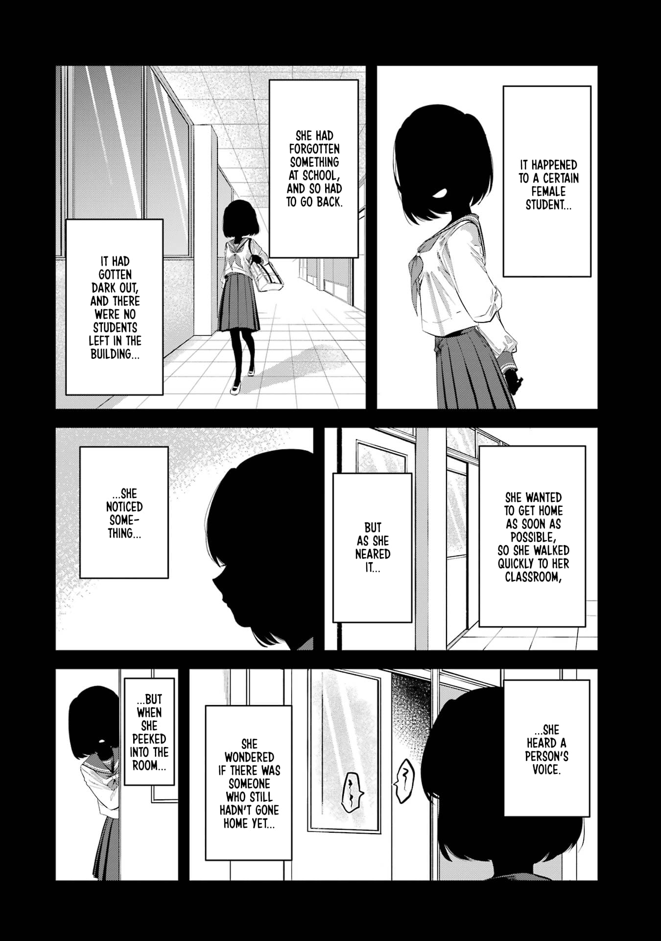 My Seatmate Wakao-san's Face Is Almost Visible but It's Not