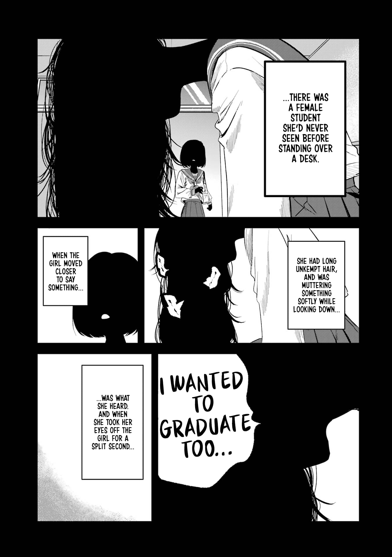 My Seatmate Wakao-san's Face Is Almost Visible but It's Not