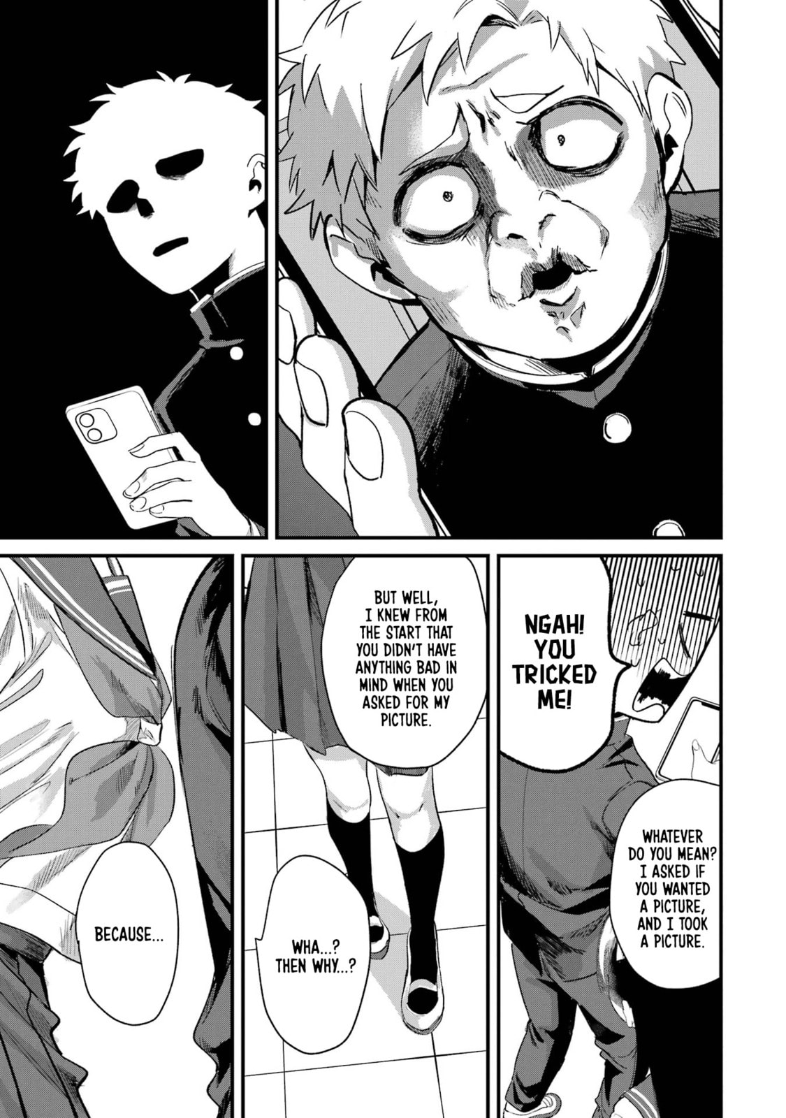 My Seatmate Wakao-san's Face Is Almost Visible but It's Not