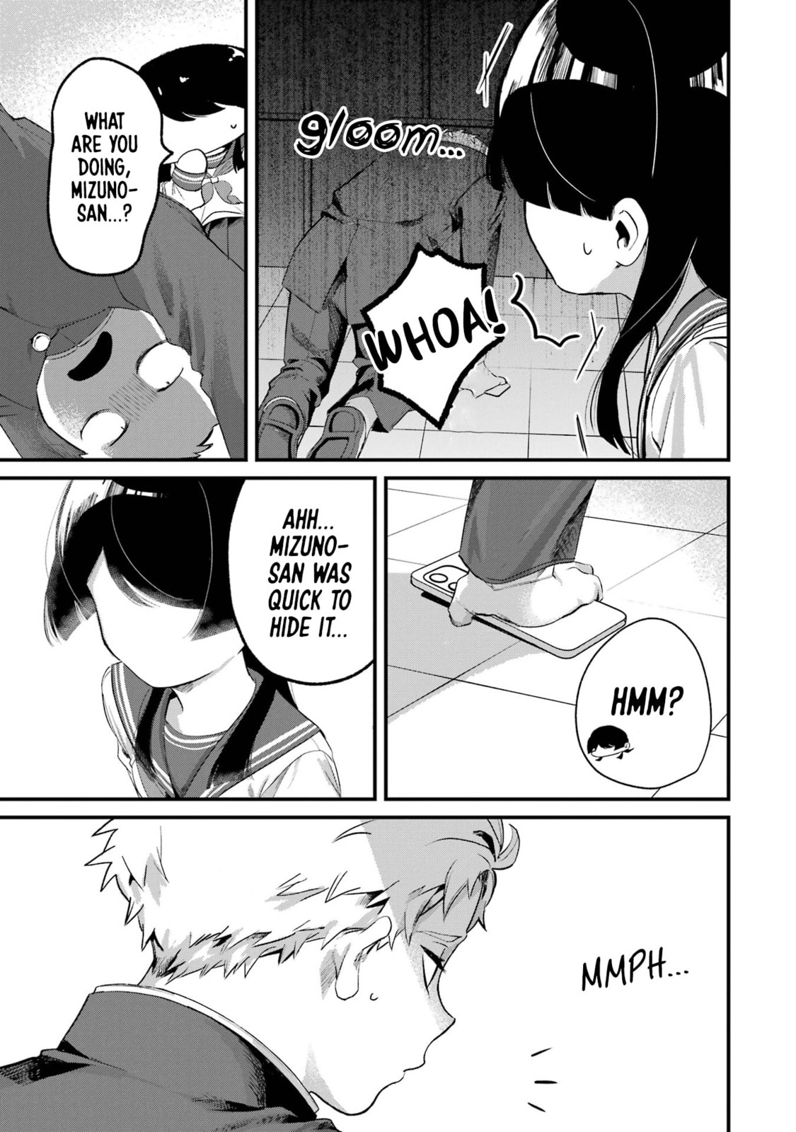 My Seatmate Wakao-san's Face Is Almost Visible but It's Not