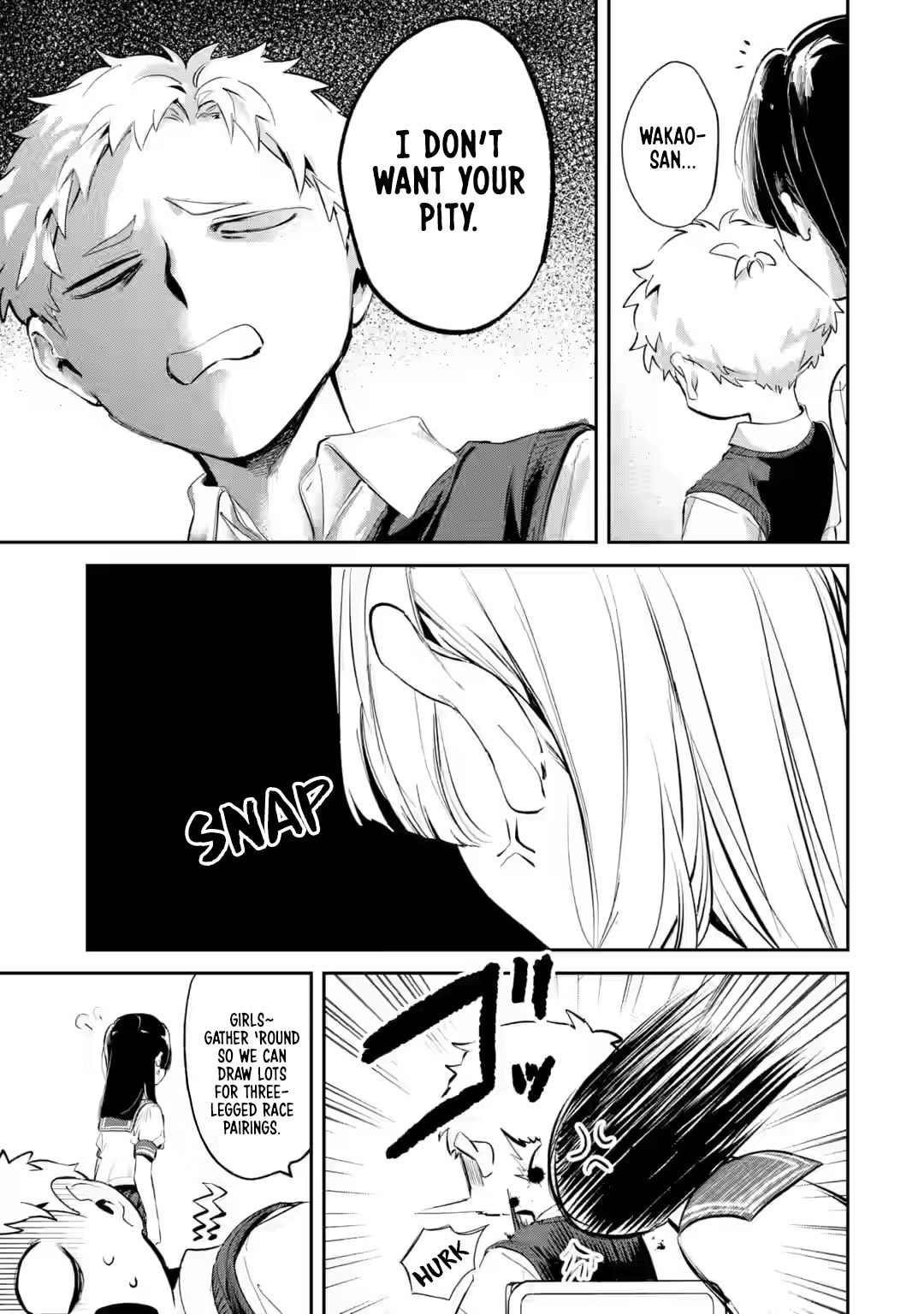 My Seatmate Wakao-san's Face Is Almost Visible but It's Not