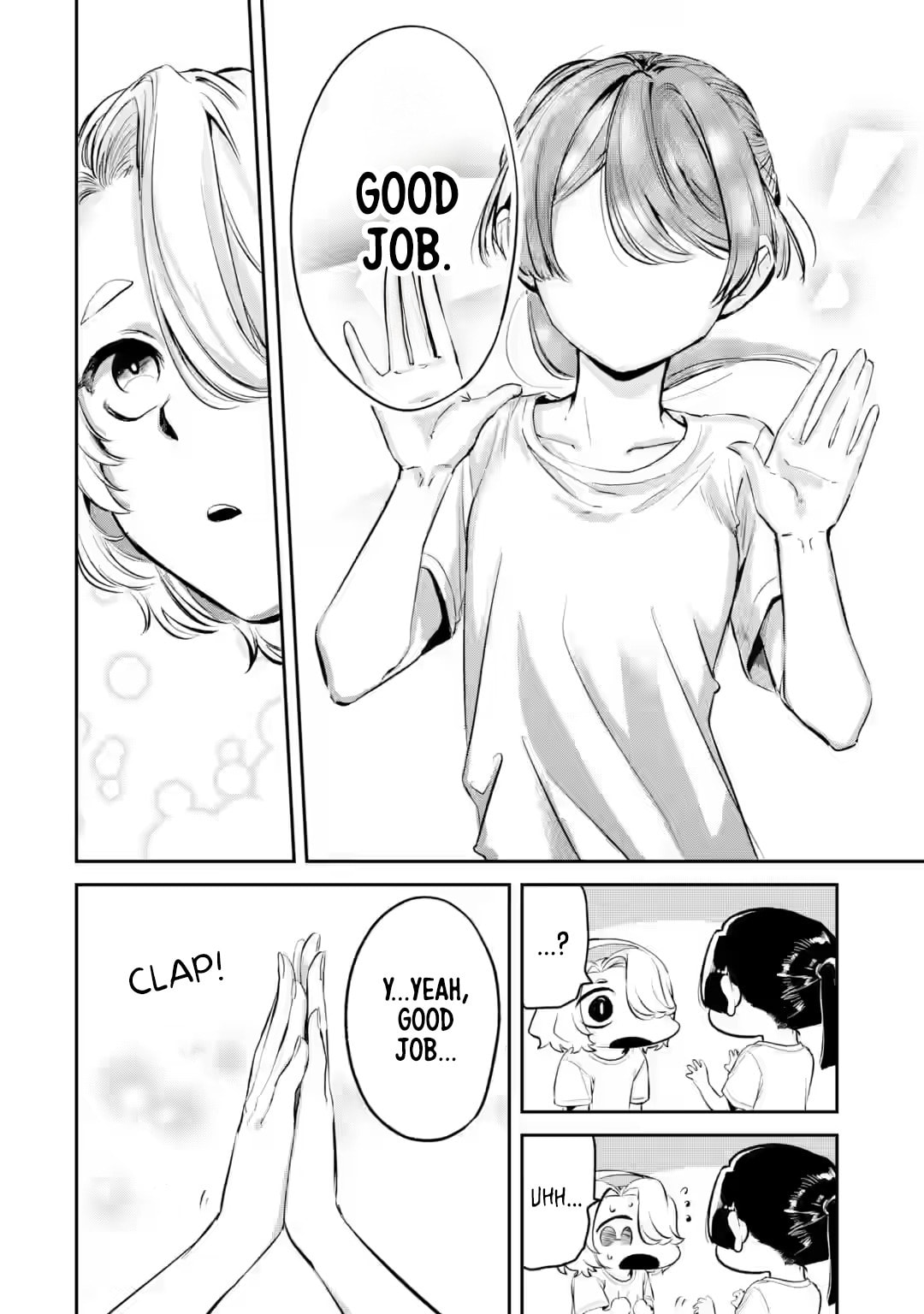 My Seatmate Wakao-san's Face Is Almost Visible but It's Not