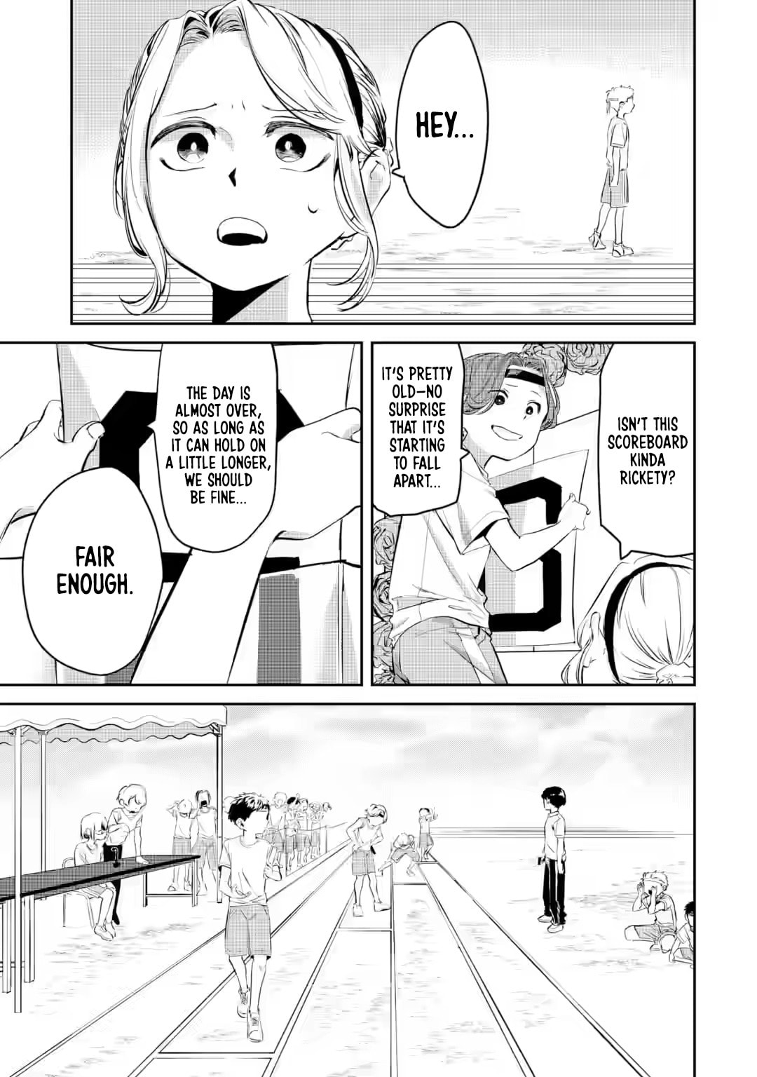 My Seatmate Wakao-san's Face Is Almost Visible but It's Not