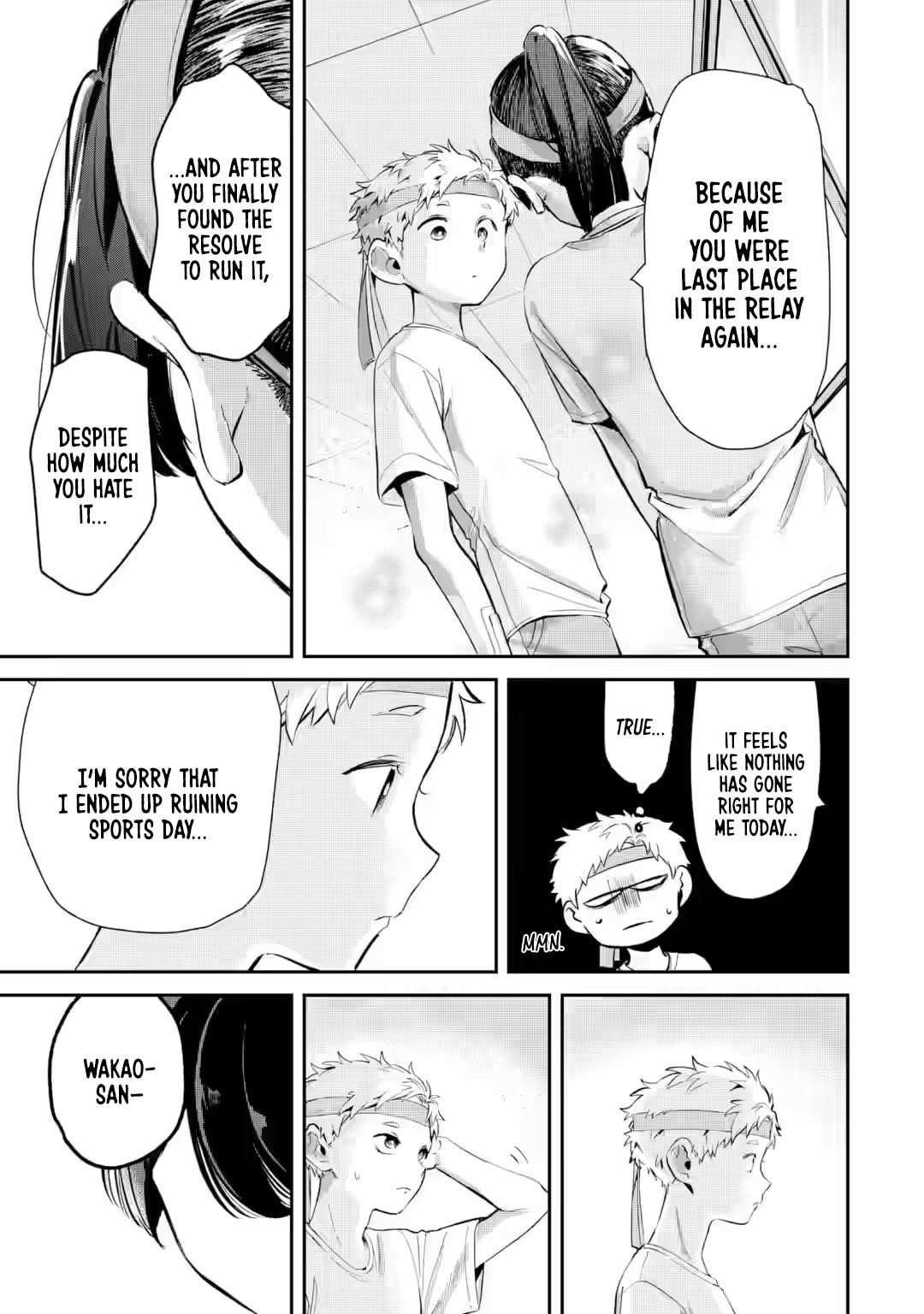 My Seatmate Wakao-san's Face Is Almost Visible but It's Not