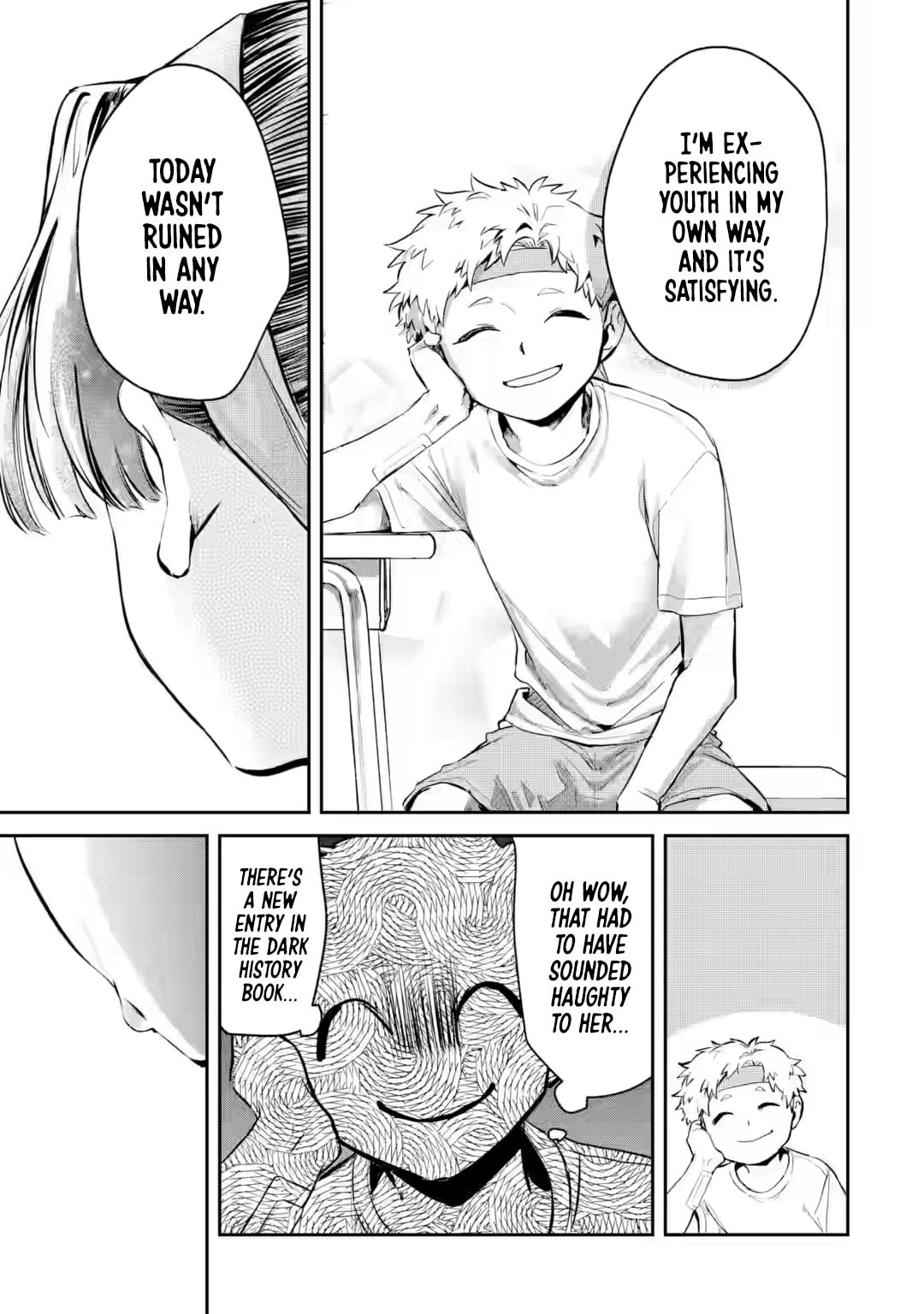 My Seatmate Wakao-san's Face Is Almost Visible but It's Not