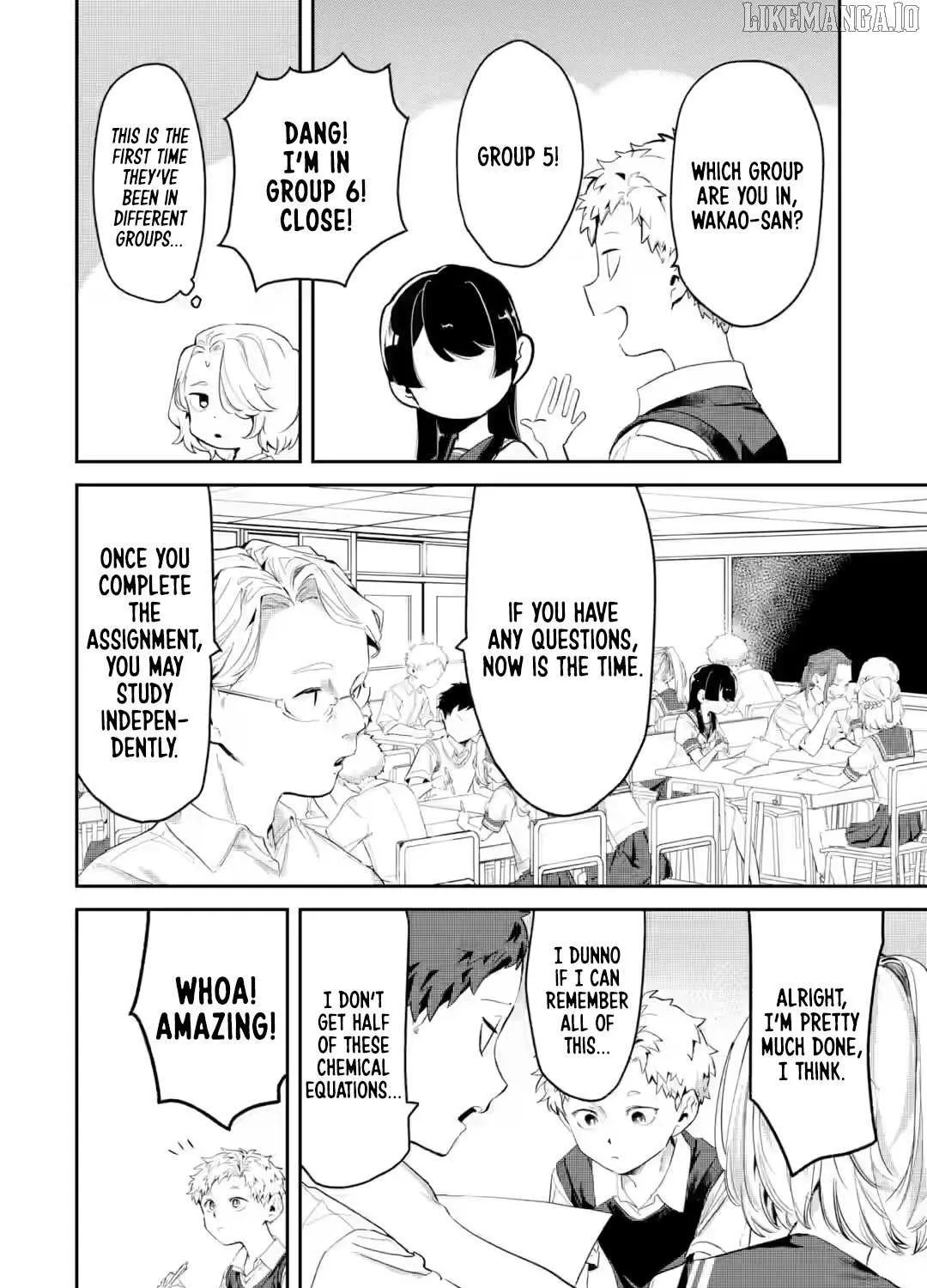 My Seatmate Wakao-san's Face Is Almost Visible but It's Not
