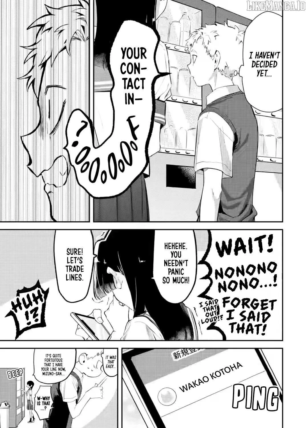 My Seatmate Wakao-san's Face Is Almost Visible but It's Not