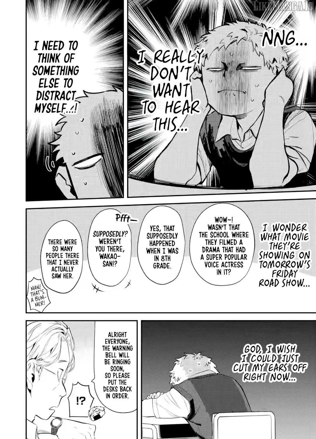 My Seatmate Wakao-san's Face Is Almost Visible but It's Not