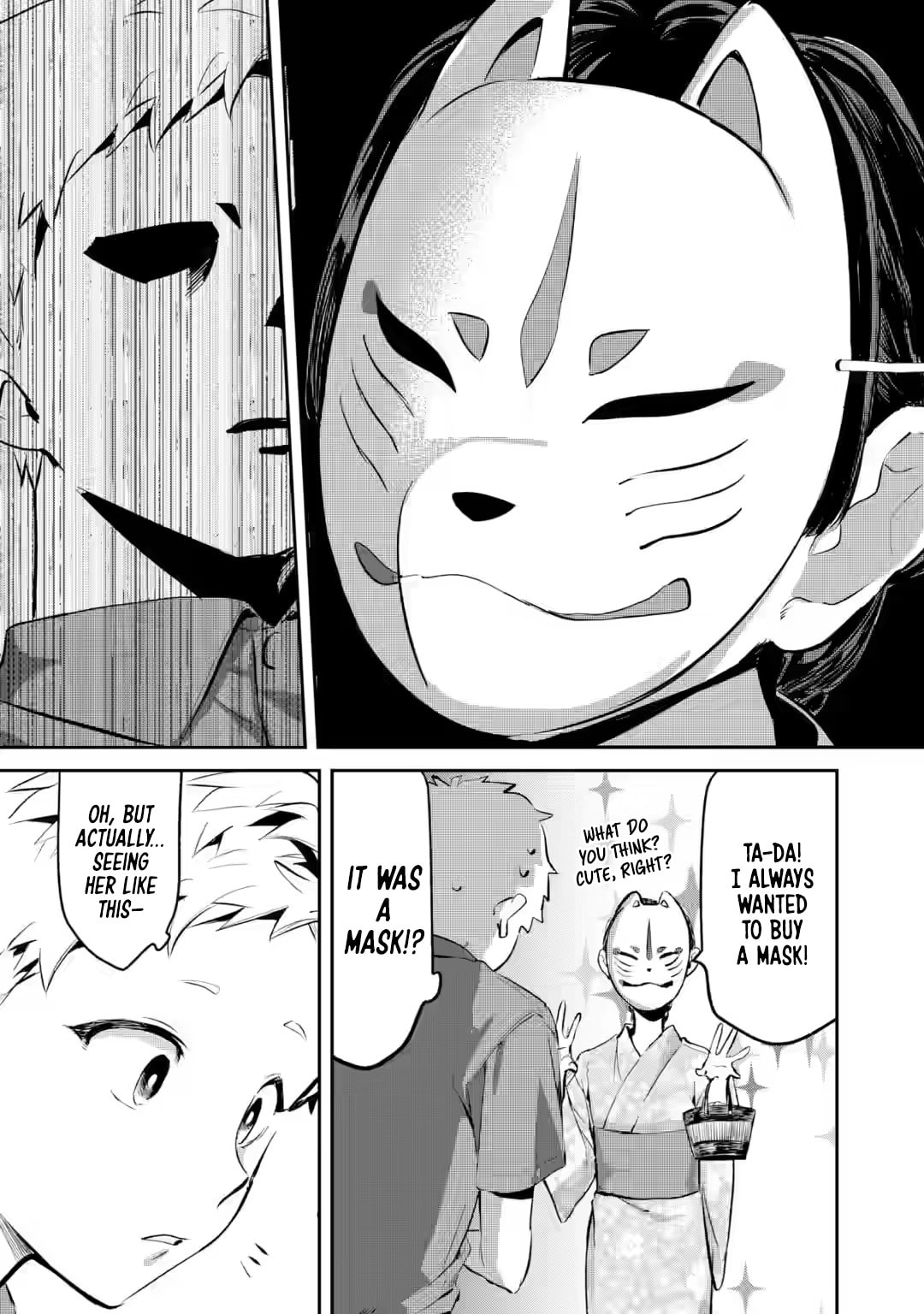 My Seatmate Wakao-san's Face Is Almost Visible but It's Not