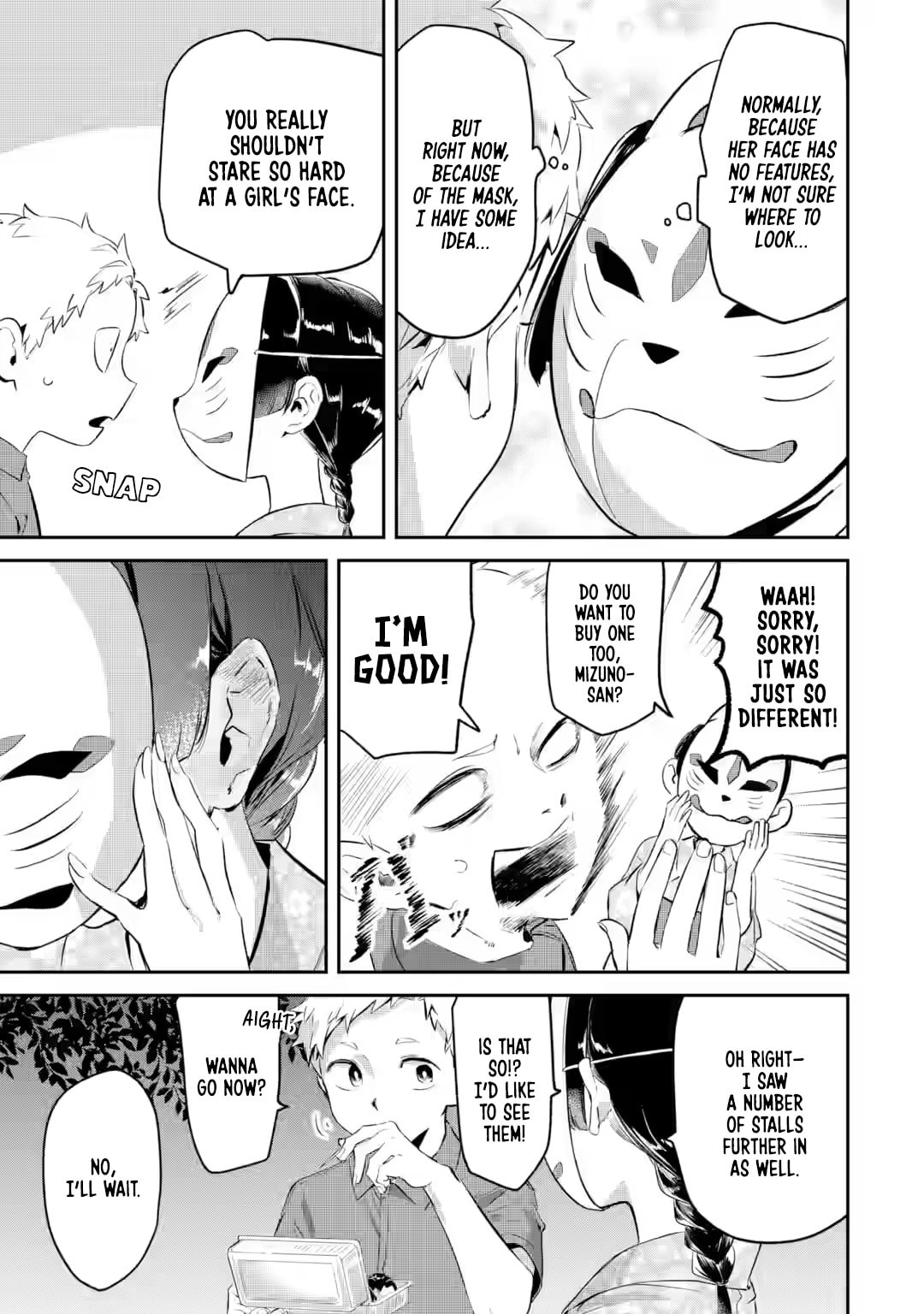 My Seatmate Wakao-san's Face Is Almost Visible but It's Not