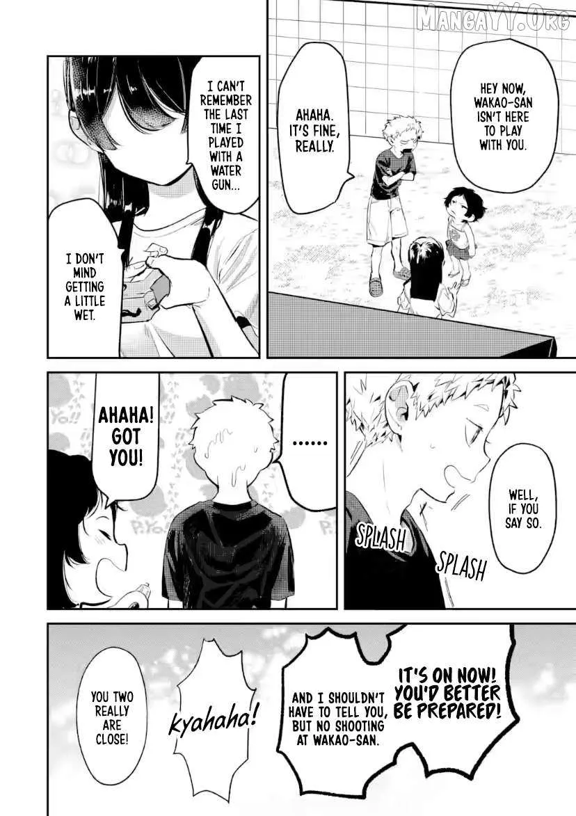 My Seatmate Wakao-san's Face Is Almost Visible but It's Not