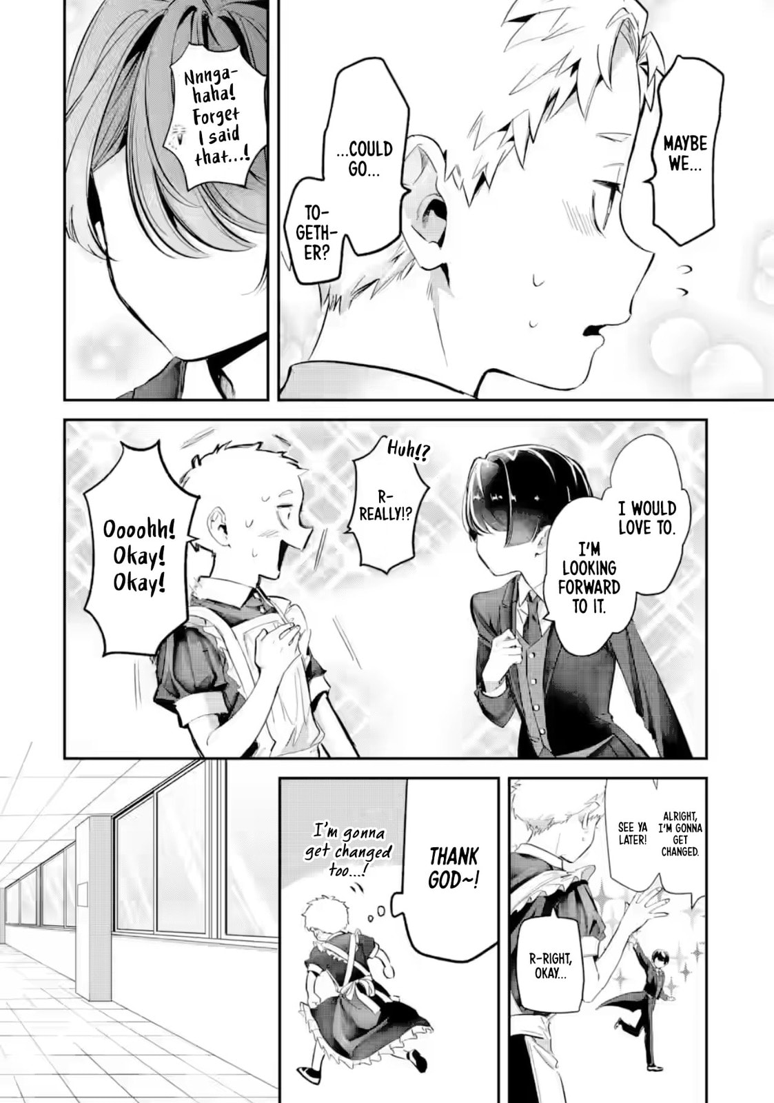 My Seatmate Wakao-san's Face Is Almost Visible but It's Not