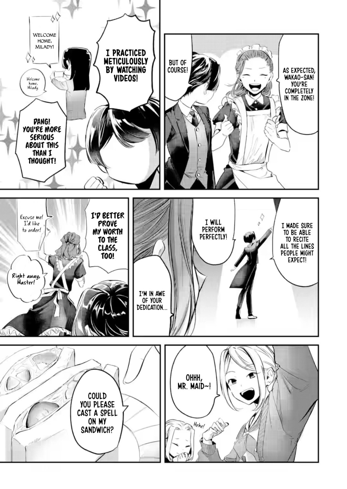 My Seatmate Wakao-san's Face Is Almost Visible but It's Not