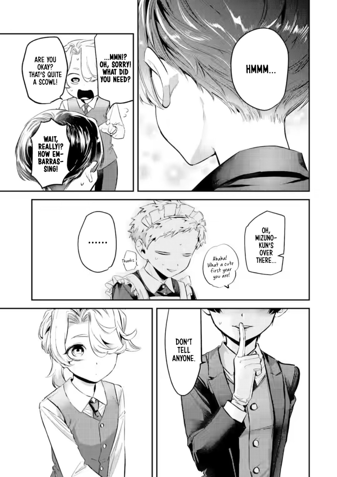 My Seatmate Wakao-san's Face Is Almost Visible but It's Not