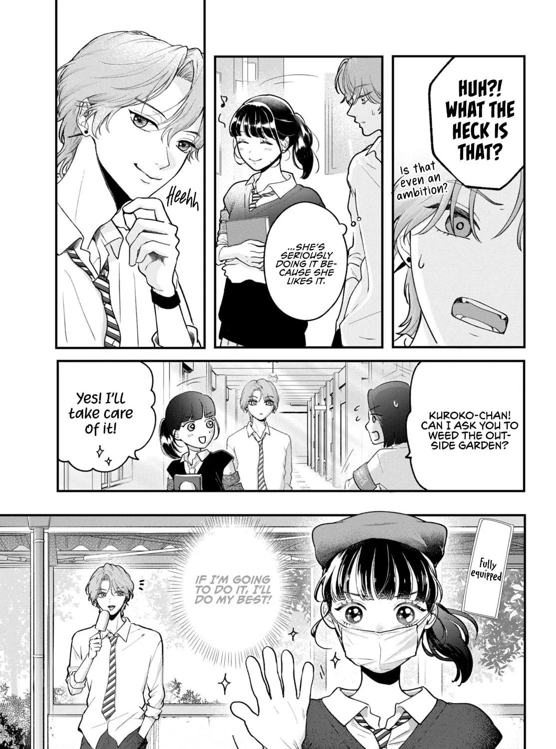 Kuroko Girl Meets Heel Boy