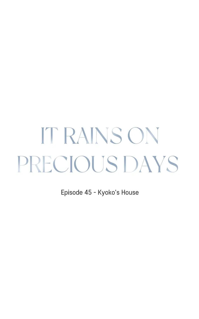 It Rains On Precious Days