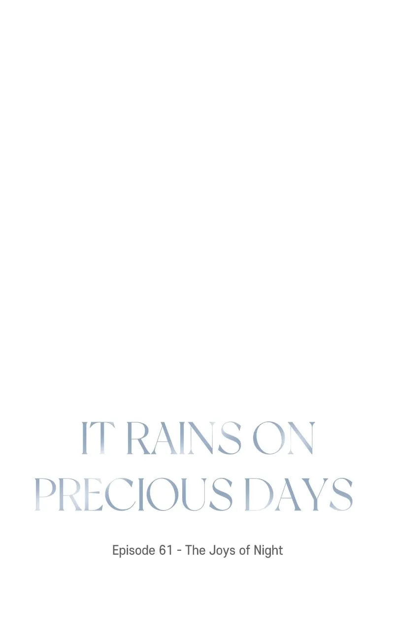 It Rains On Precious Days