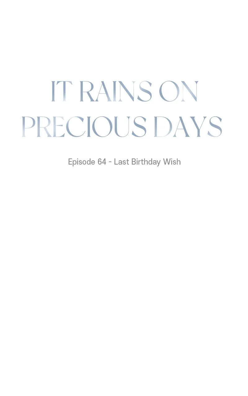 It Rains On Precious Days