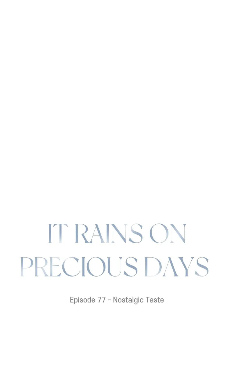 It Rains On Precious Days
