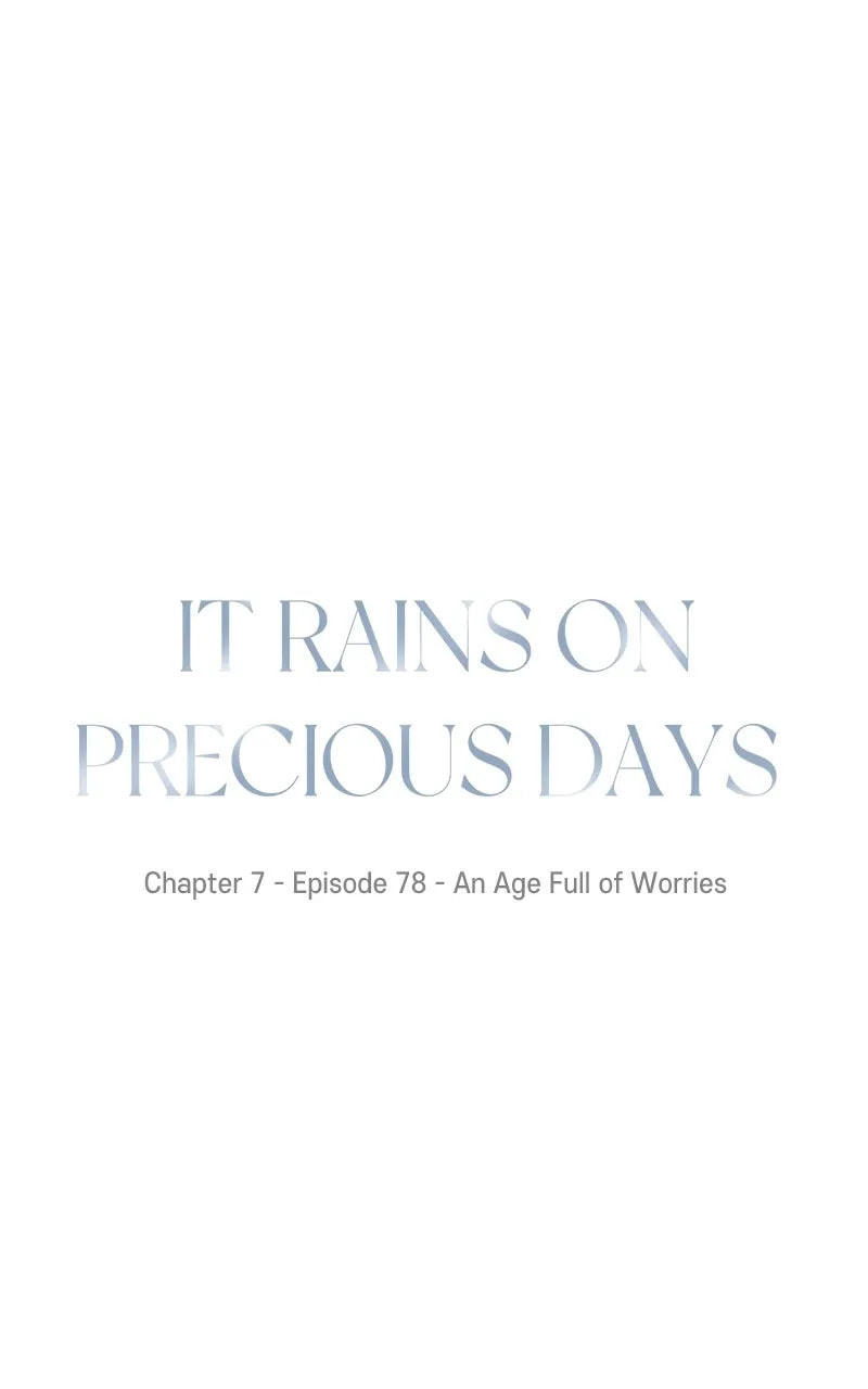 It Rains On Precious Days