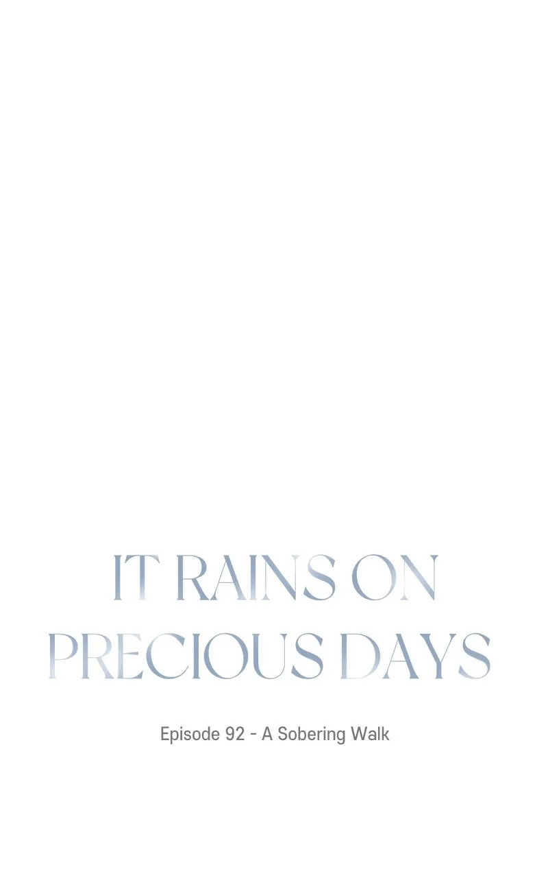 It Rains On Precious Days