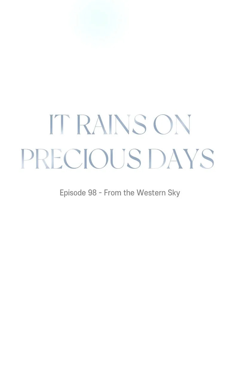 It Rains On Precious Days