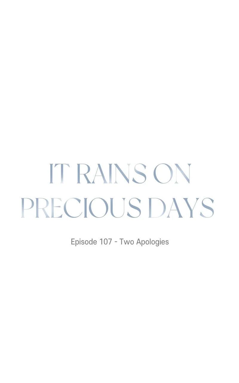 It Rains On Precious Days