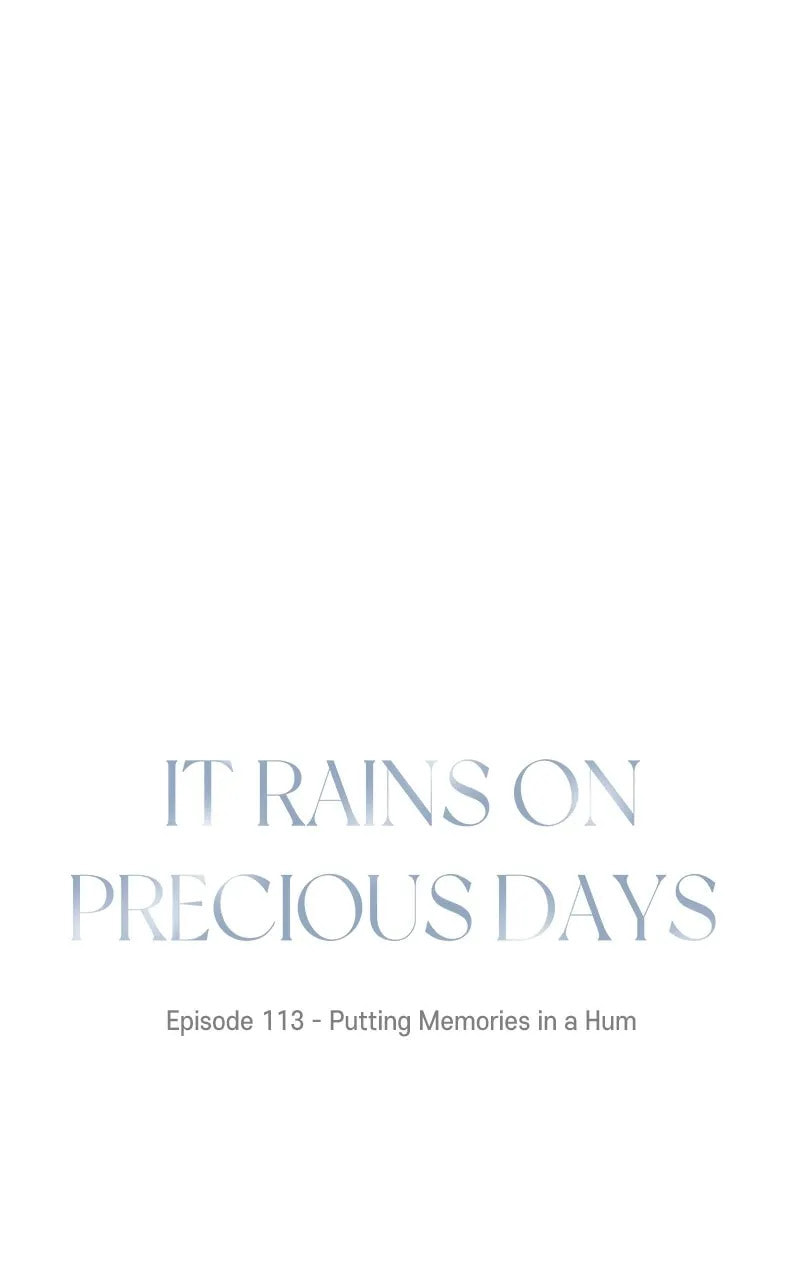 It Rains On Precious Days